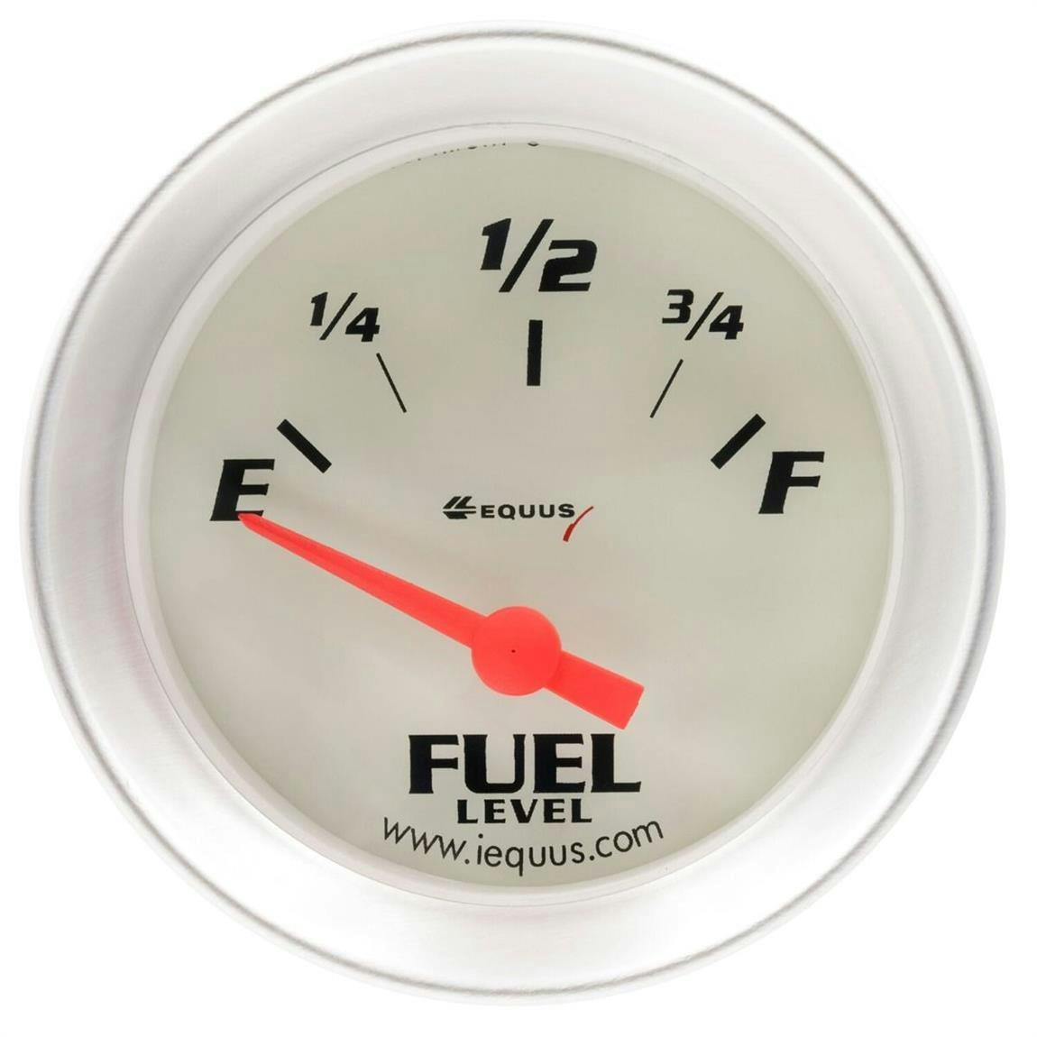 Equus E8361 8000 Series 2 Inch Electric Fuel Level Gauge, 73-10