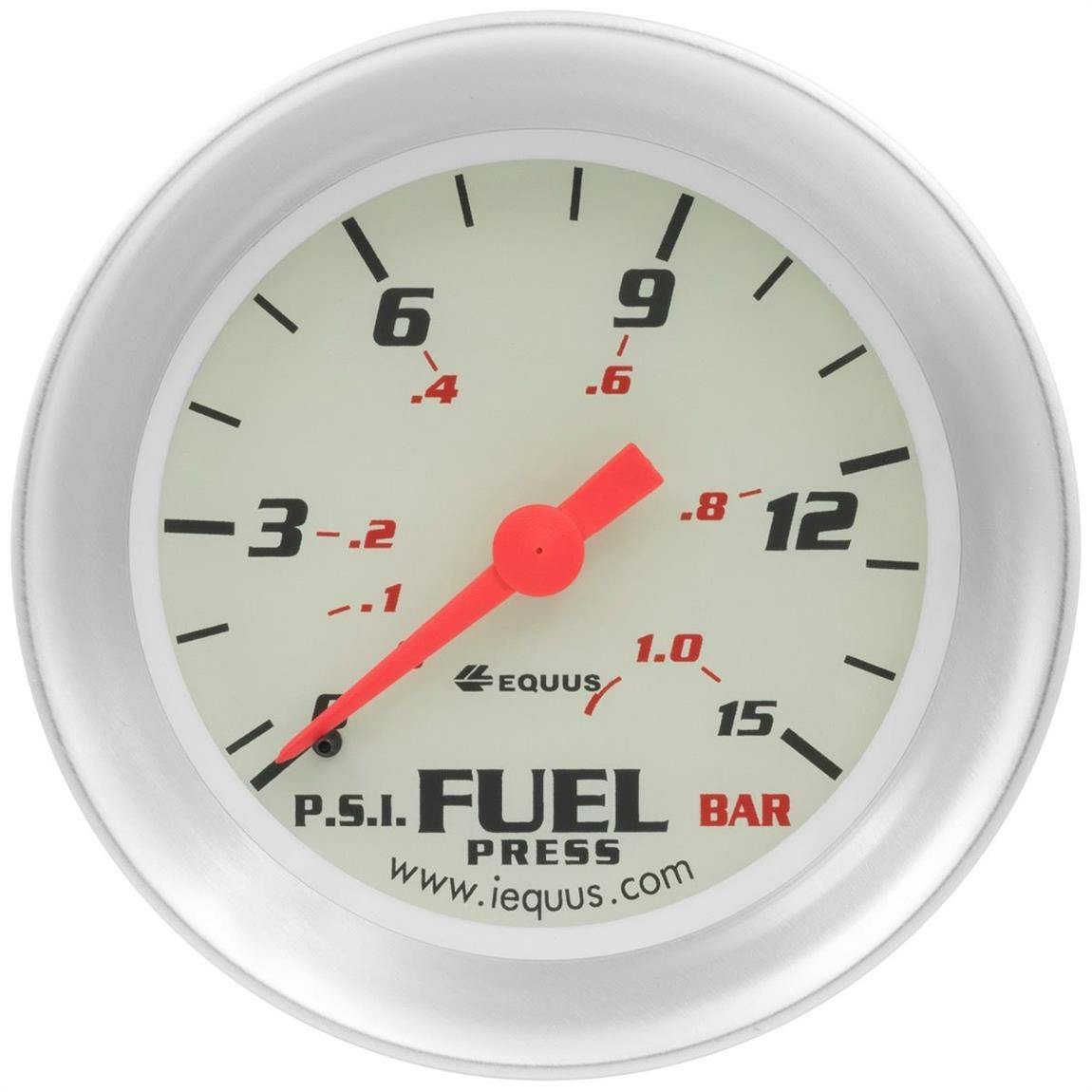 Equus E8434 8000 Series 2-5/8 Inch Mech. Fuel Pressure Gauge