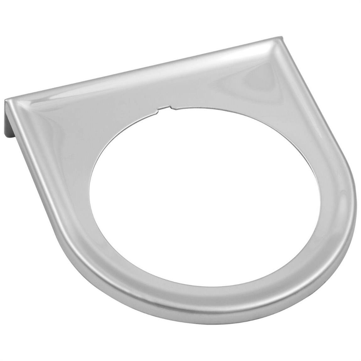 Equus E9821 Chrome Single Gauge Mount Panel for 2 Inch Gauges