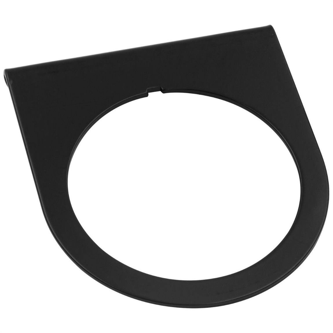 Equus E9921 Black Single Gauge Mount Panel for 2 Inch Gauges
