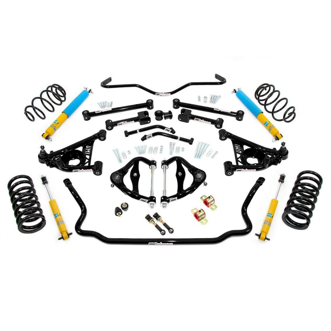 UMI GBF002-2-B 78-88 G-Body Stage 2 Kit, 2 Inch Lowering, Black