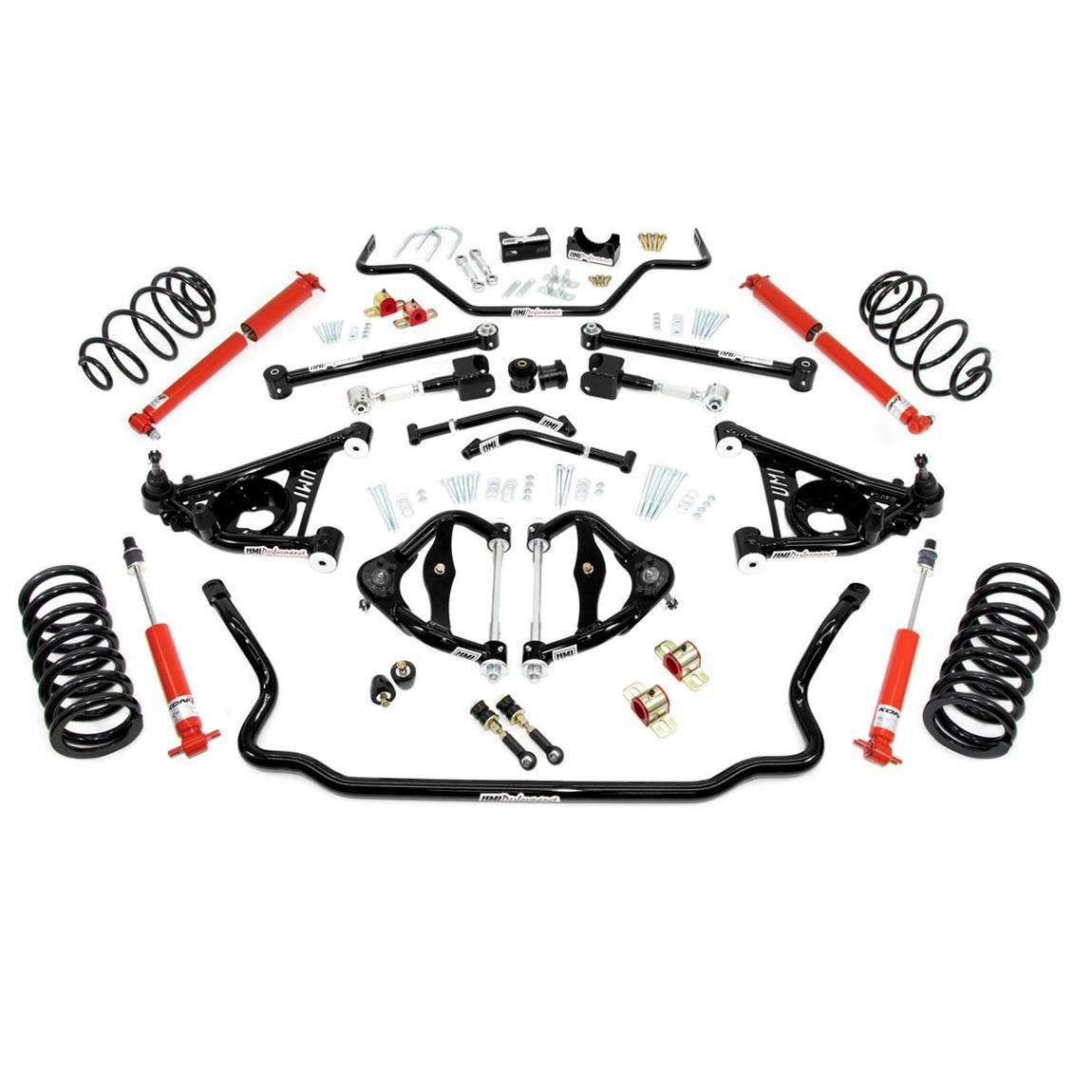 UMI GBF035-2-B 78-88 G-Body Kit, 2 Inch Lowering Stage 3.5, Black