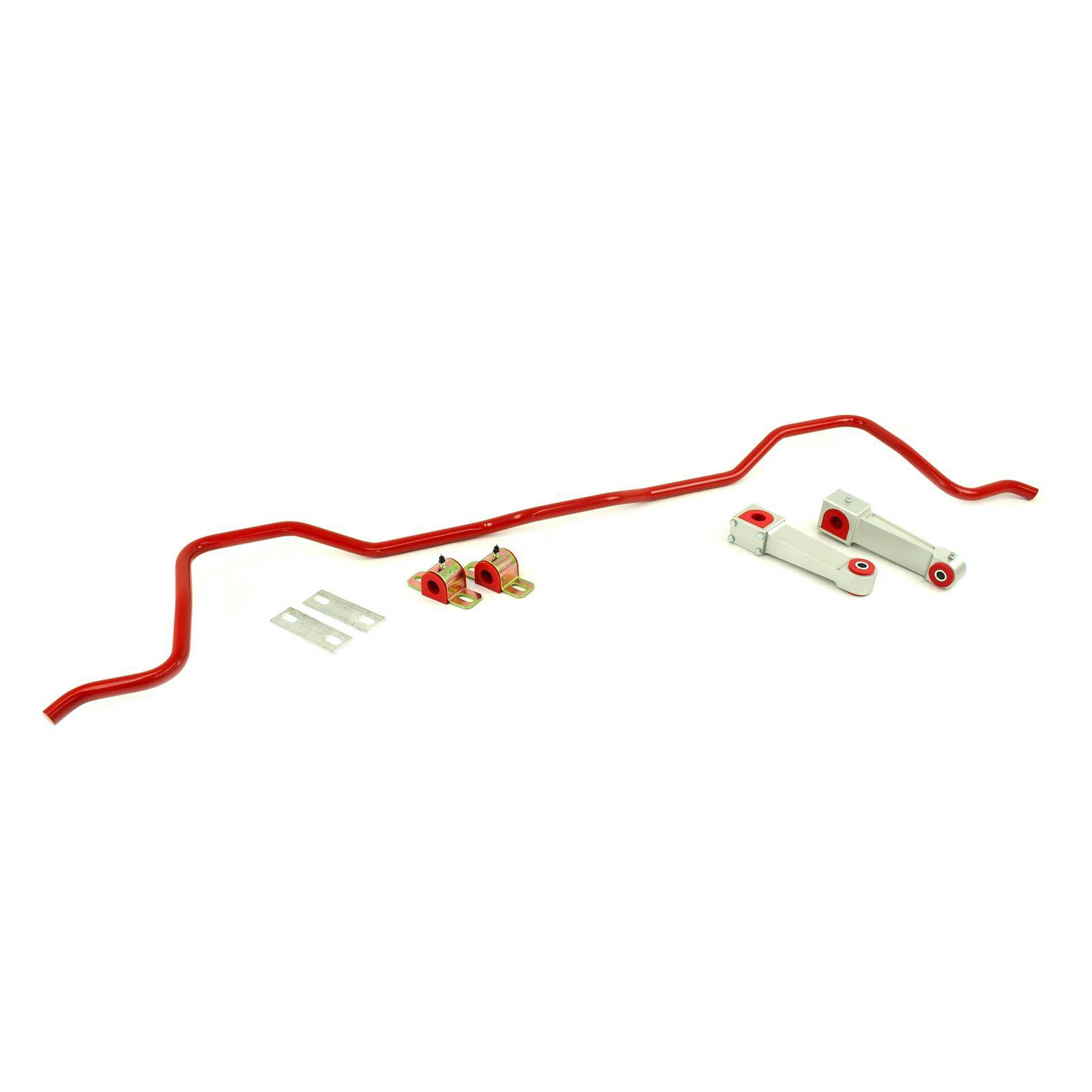 UMI 1013-R 05-14 Mustang Rear Sway Bar 22mm Solid CrMo, Red