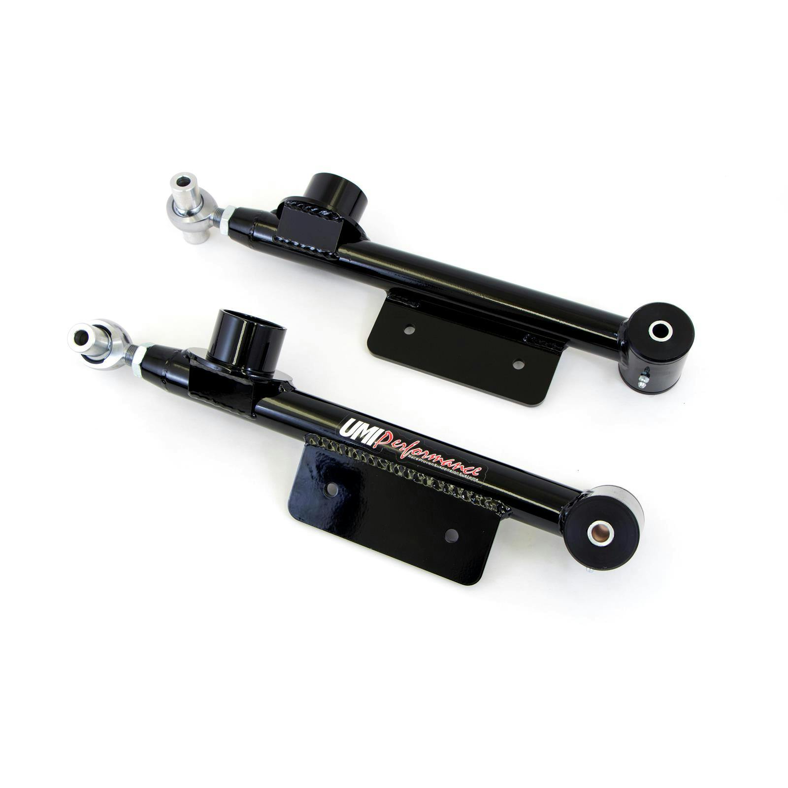 UMI 1015-B 79-98 Mustang Single Adj. Lower Control Arms, Black