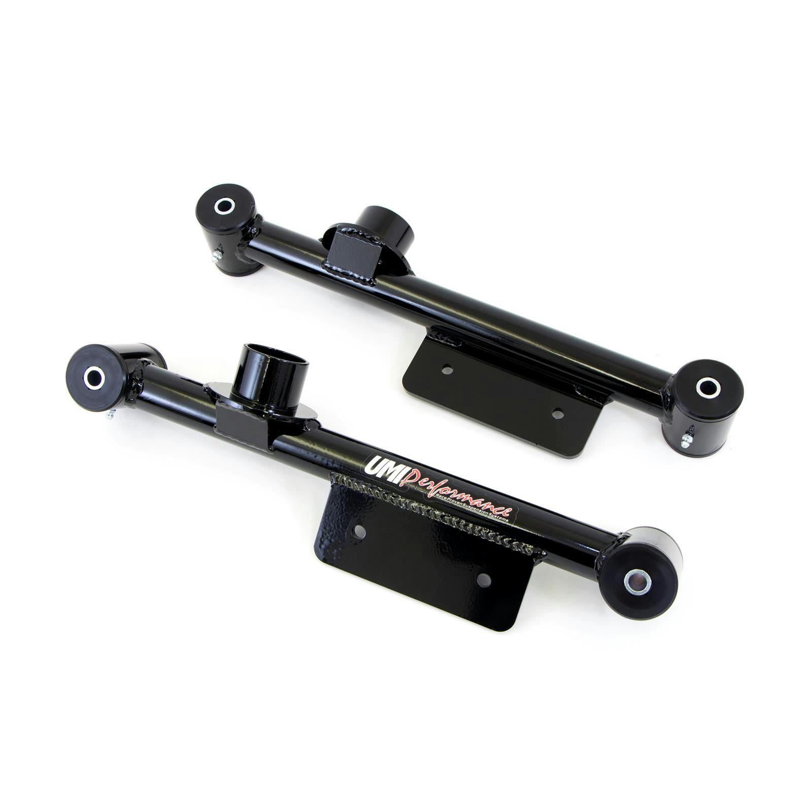 UMI 1021-B 79-98 Mustang Rear Tubular Lower Control Arms, Black
