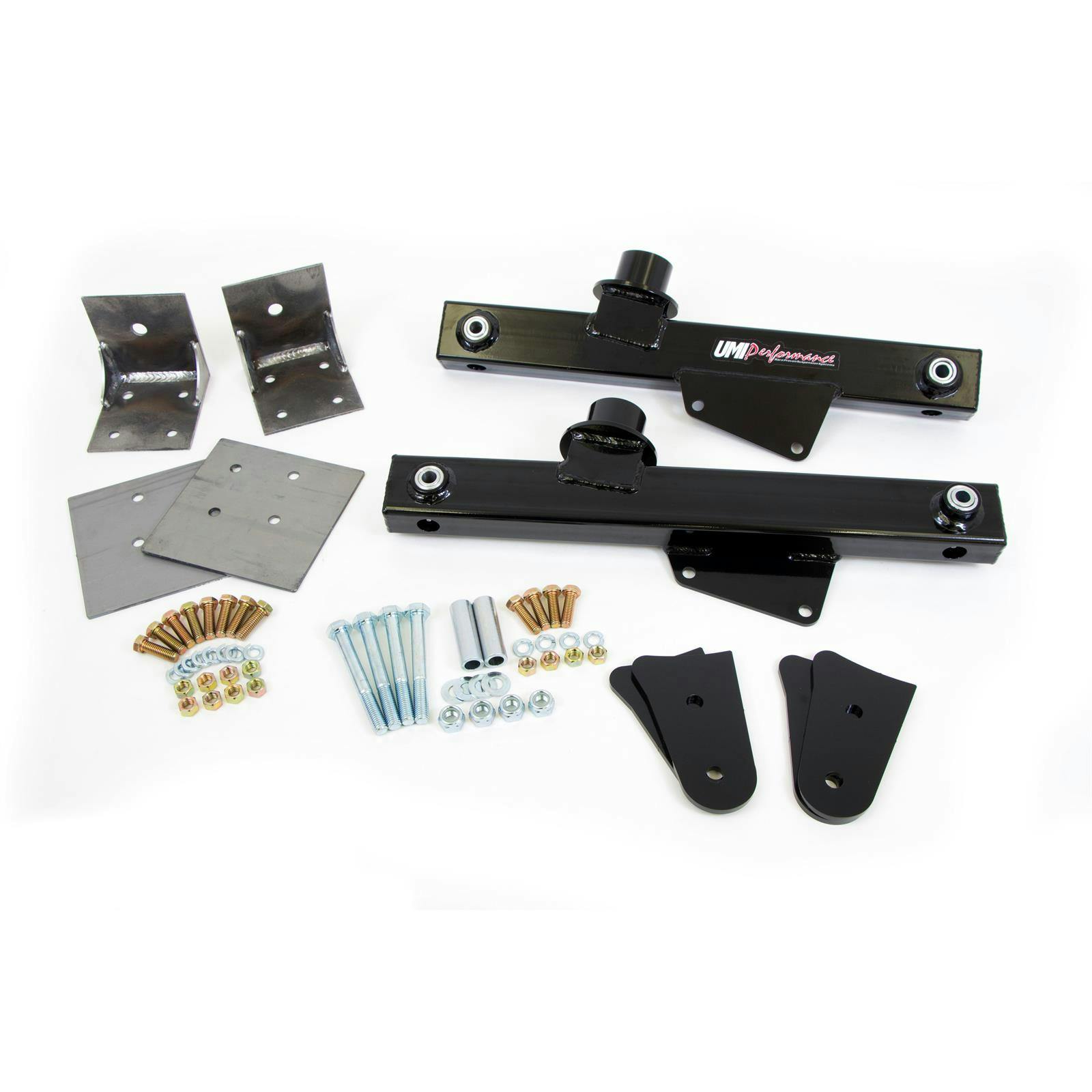 UMI 102500-B 79-93 Mustang Stage 1 Strip Grip Kit,Lift Bars,Black