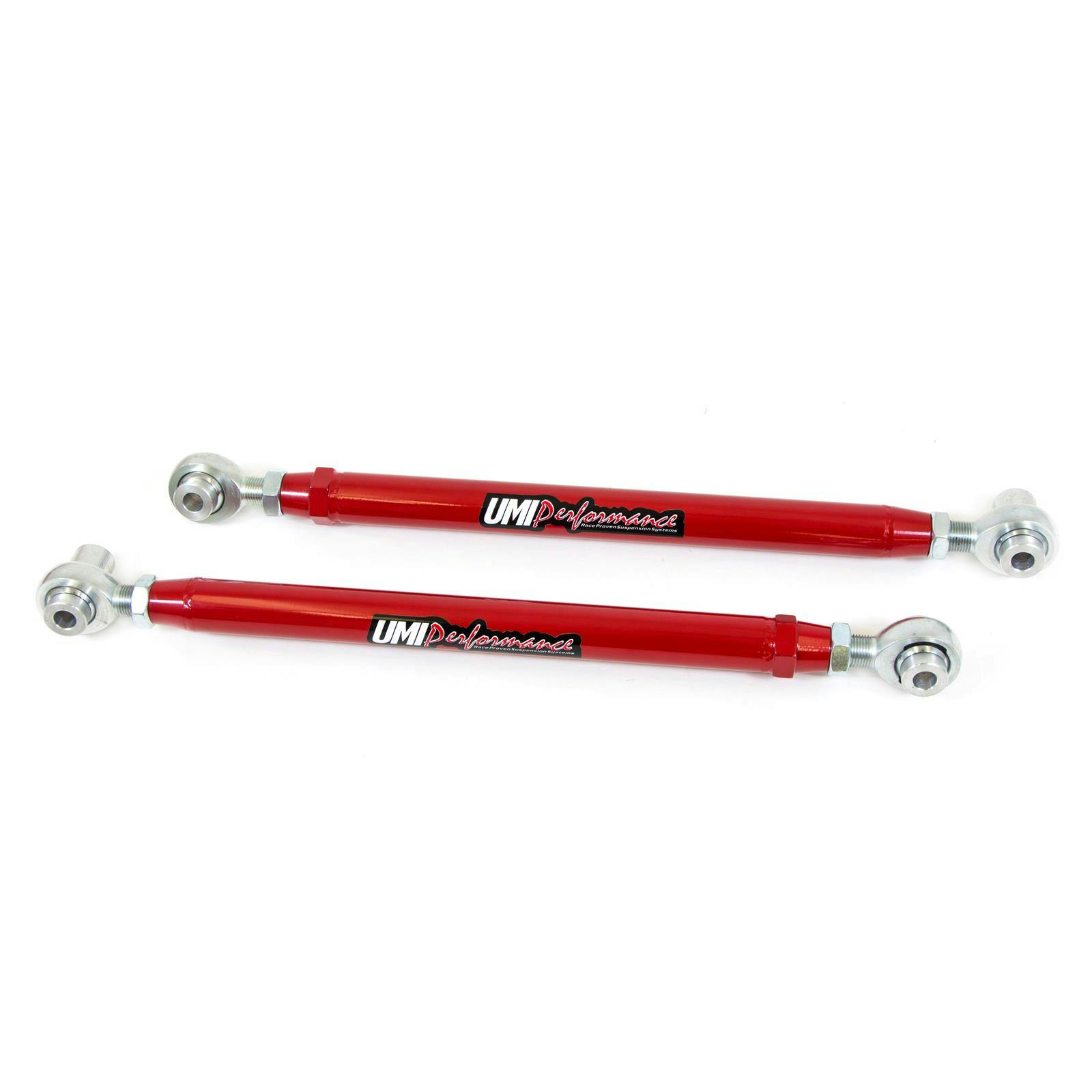 UMI 1037-R 05-14 Mustang Double Adj. Lower Control Arms, Red