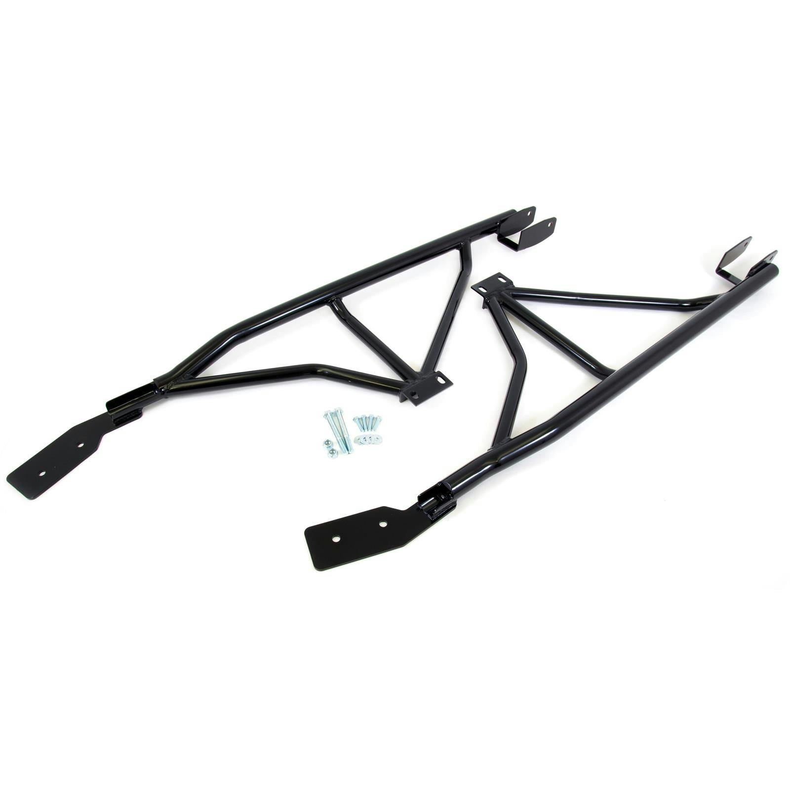 UMI 2003-B 93-02 F-Body 3-Point Subframe Connectors Weld-In,Black