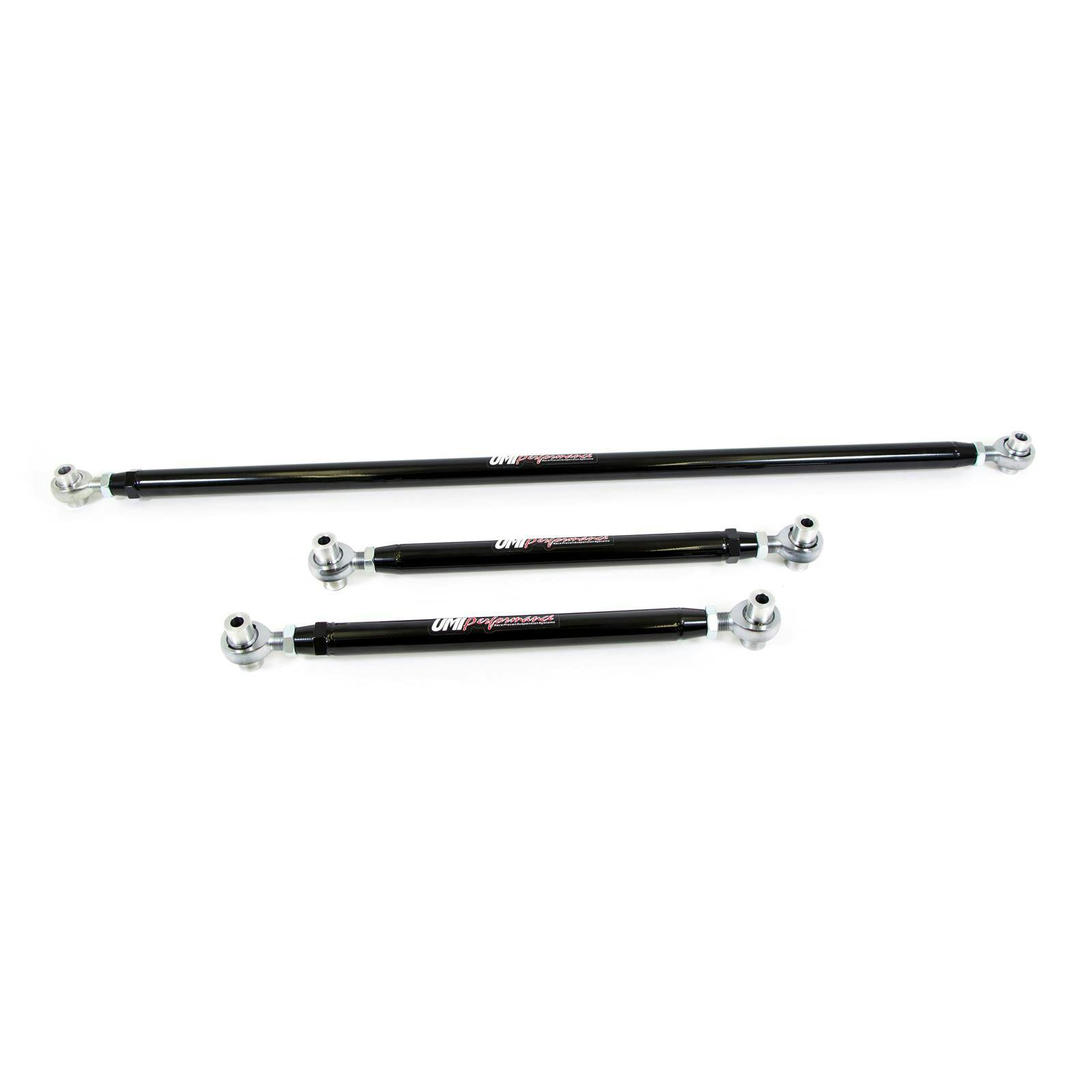 UMI 201723CM-B 82-02 F-Body Dbl Adj. Panhard Bar&Lower Arms,Black