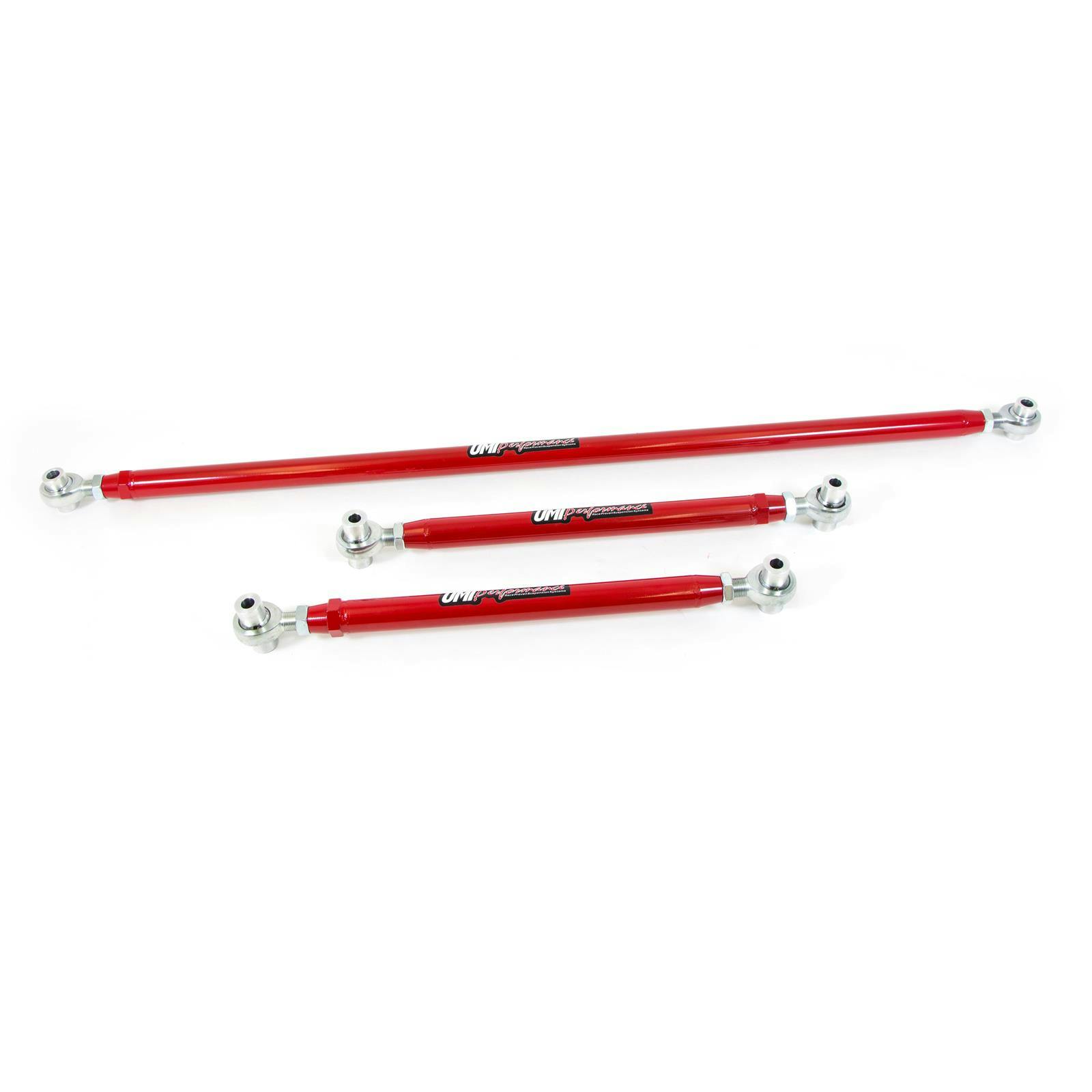 UMI 201723-R 82-02 F-Body Dbl. Adj. Panhard Bar&Lower Arms, Red