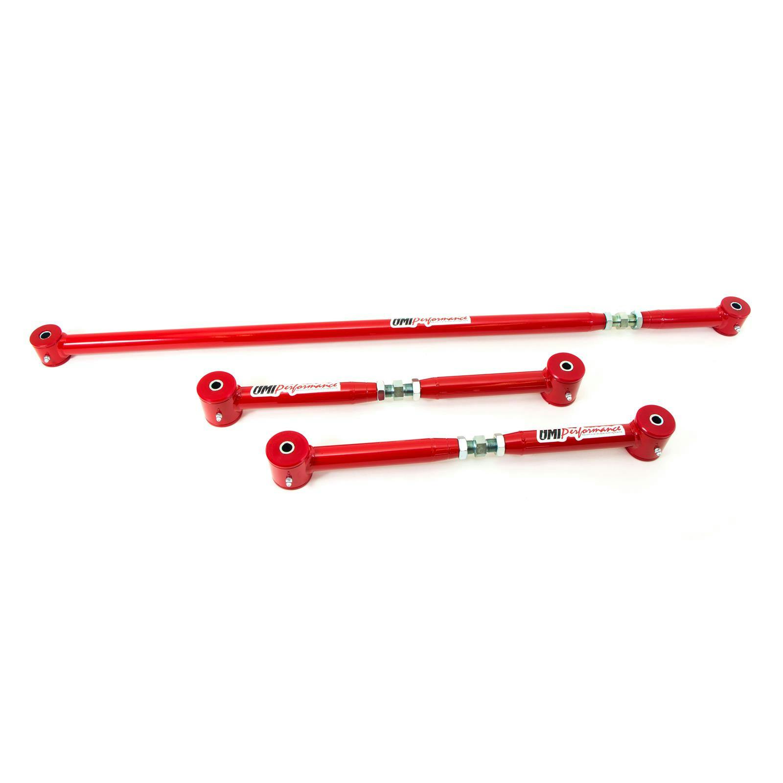 UMI 201829-R 82-02 F-Body Adj. Lower Arm & Panhard Bar, Red