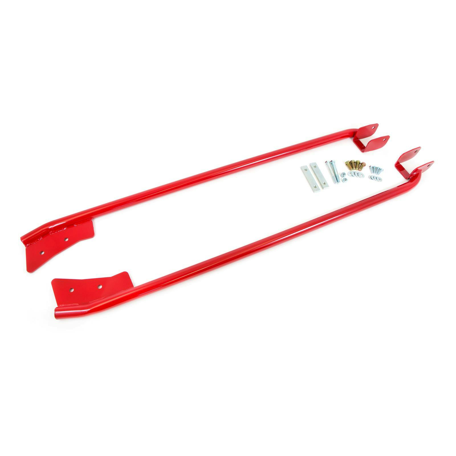 UMI 2027-R 93-02 F-Body Subframe Connectors, Convertible, Red