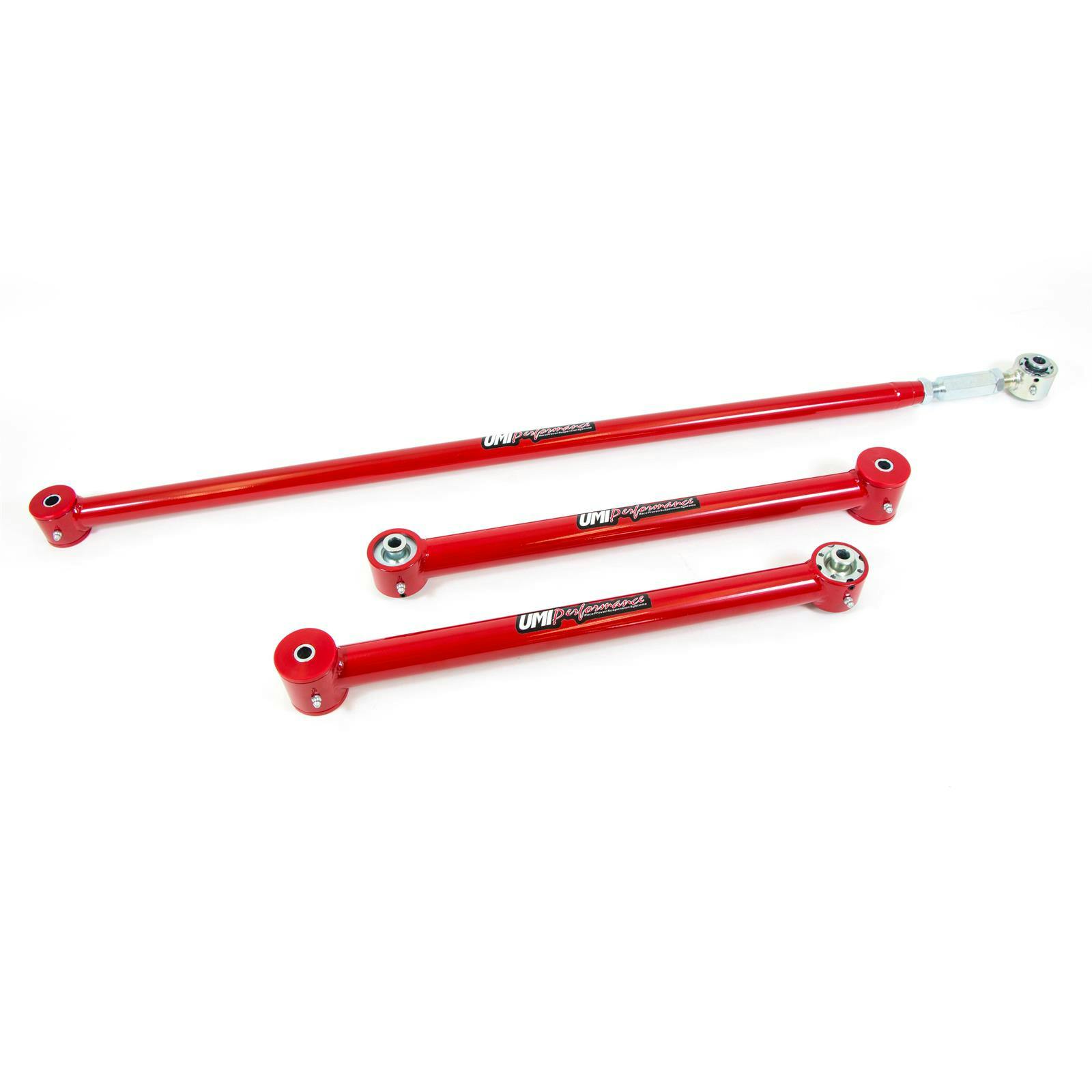 UMI 203337-R 82-02 F-Body Lower Arms & Panhard Bar Roto, Red