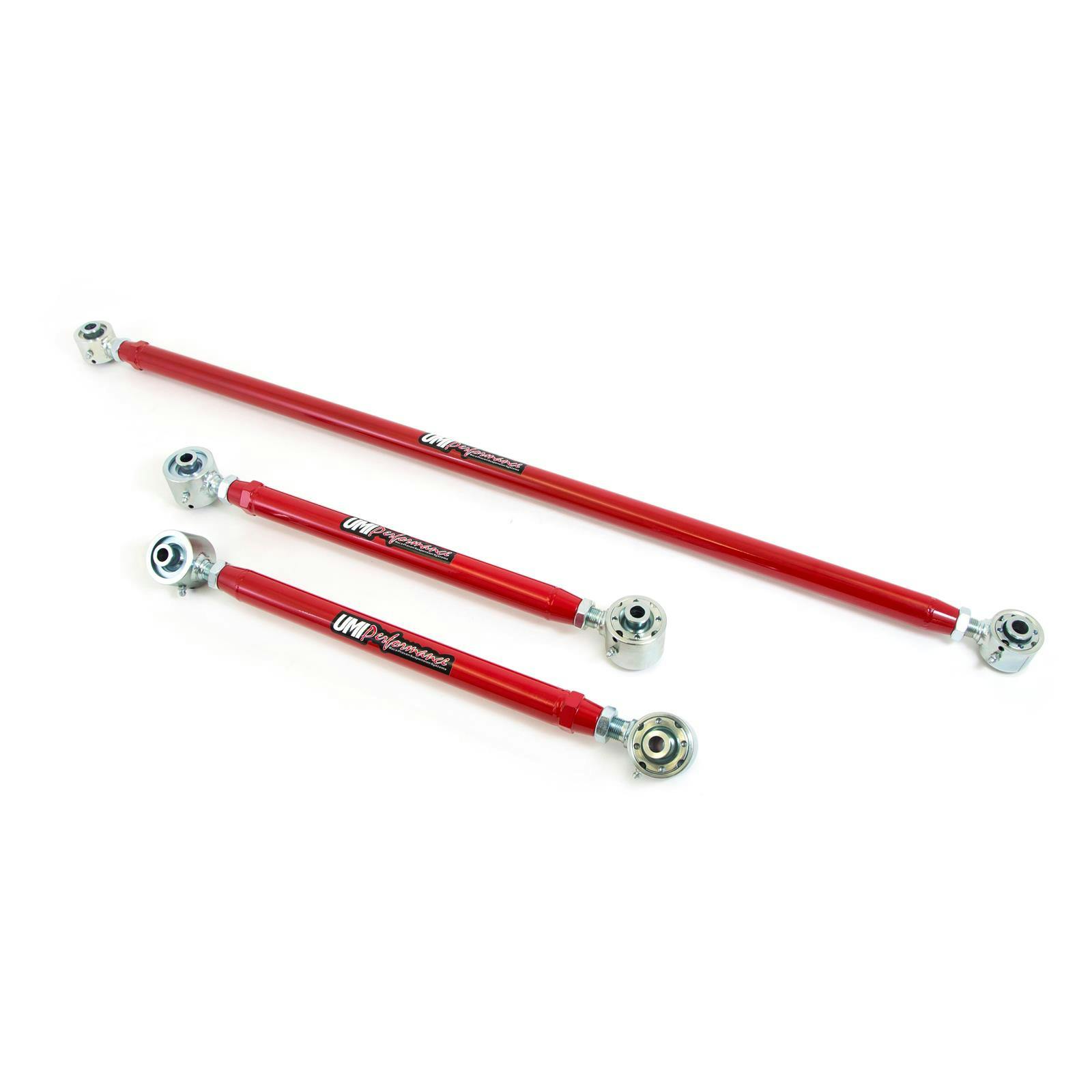 UMI 203538-R 82-02 F-Body Dbl. Adj. Lower Arms&Panhard Bar, Red