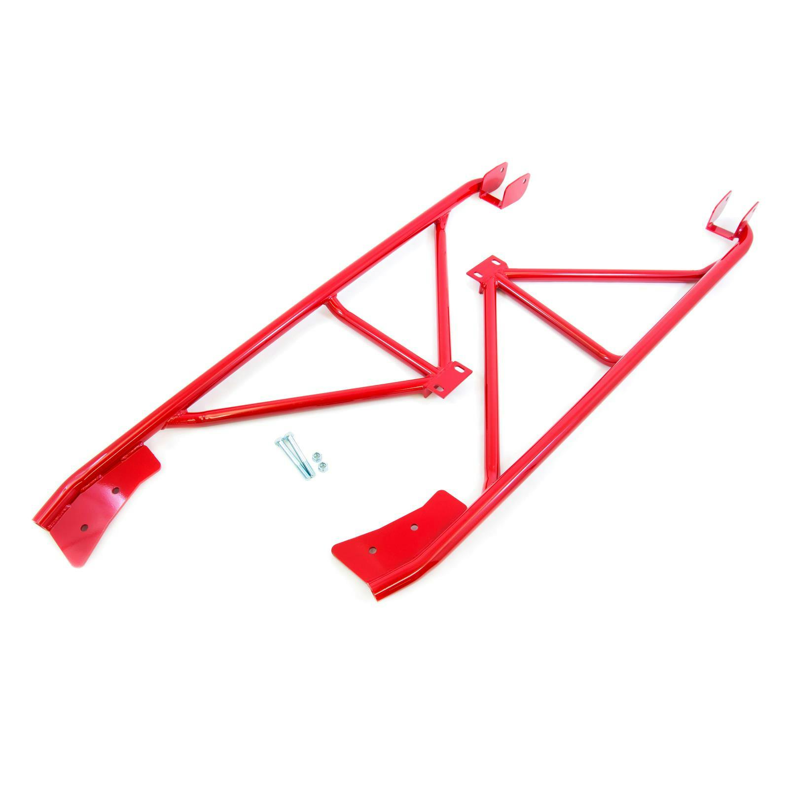 UMI 2043-R 93-02 F-Body 3-Point Subframe Connector, Weld In, Red