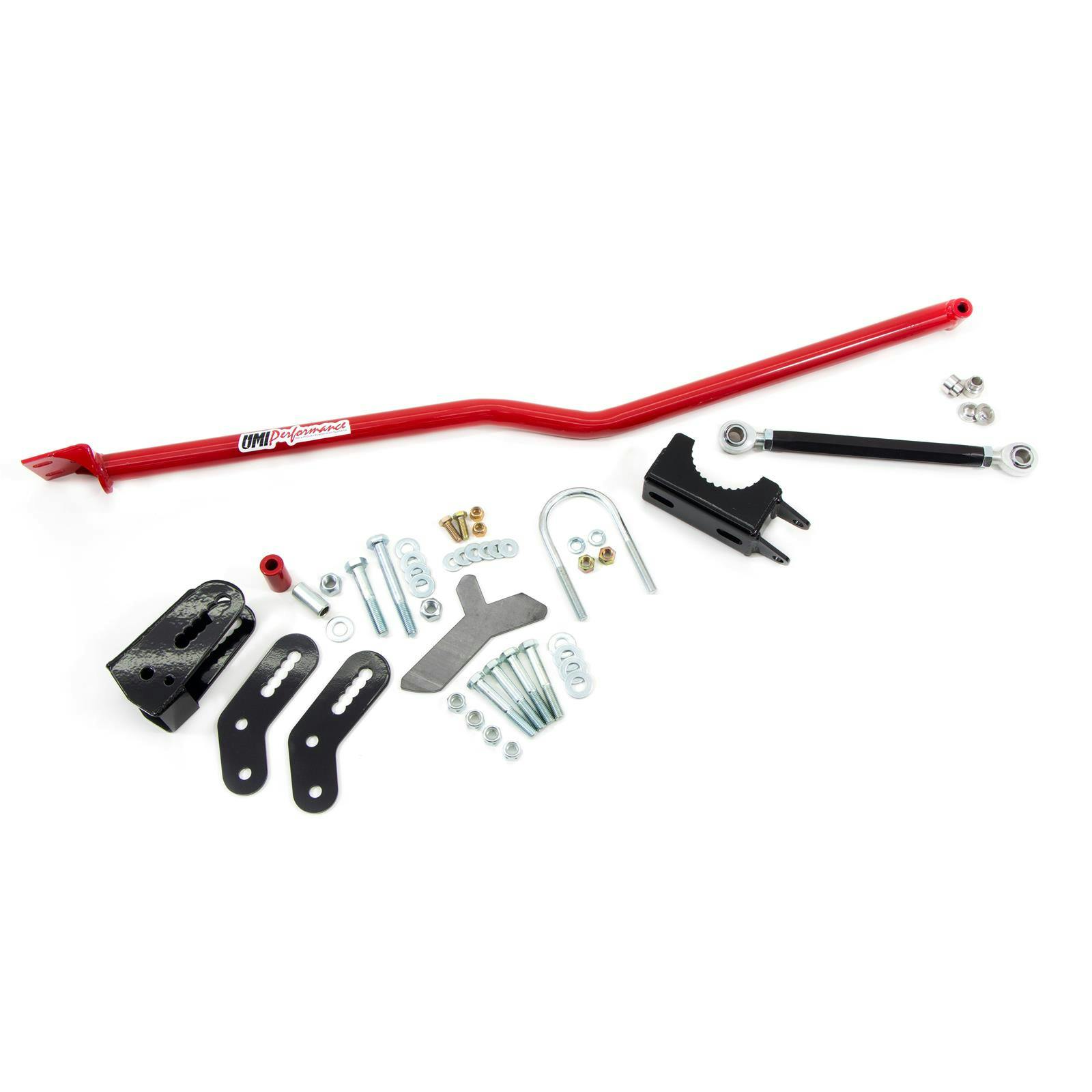 UMI 2062-R 82-02 F-Body Competition Panhard Bar Kit, Red