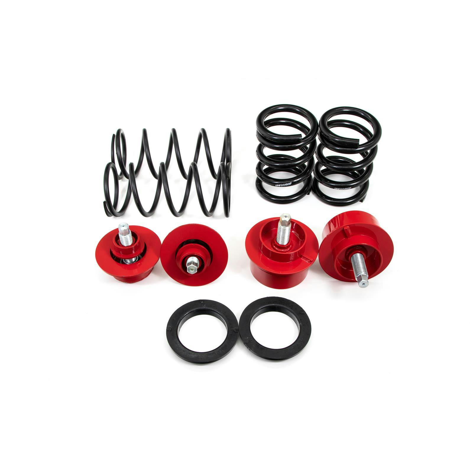 UMI 206575-1-R 82-92 F-Body Front & Rear Weight Jack Street, Red