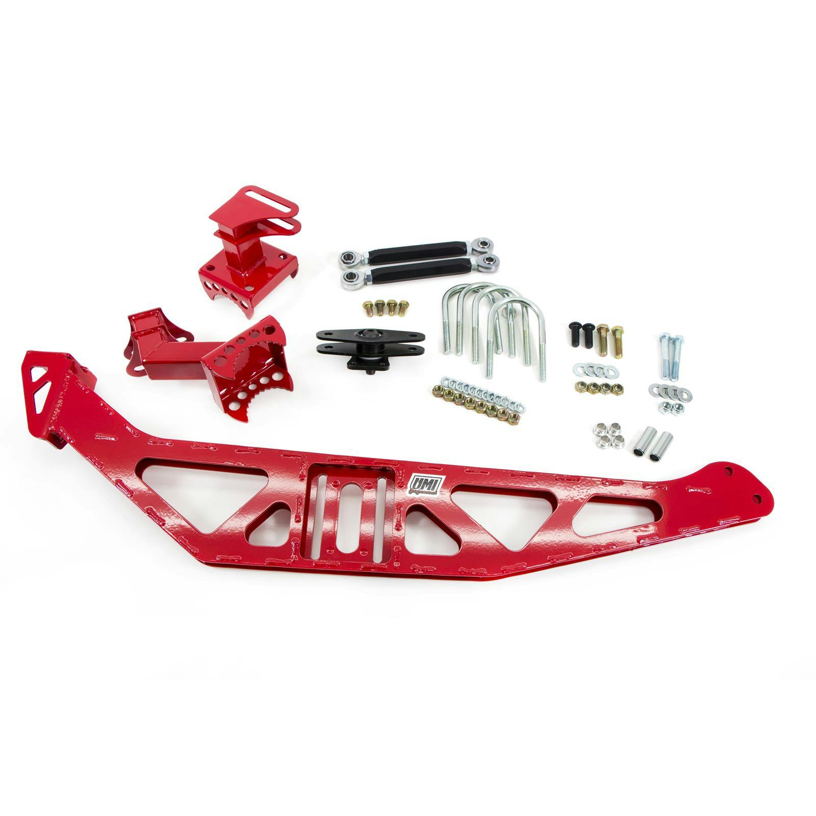 UMI 2080-300-R 82-02 F-Body Watts Link, 3 Inch Axle Tubes, Red