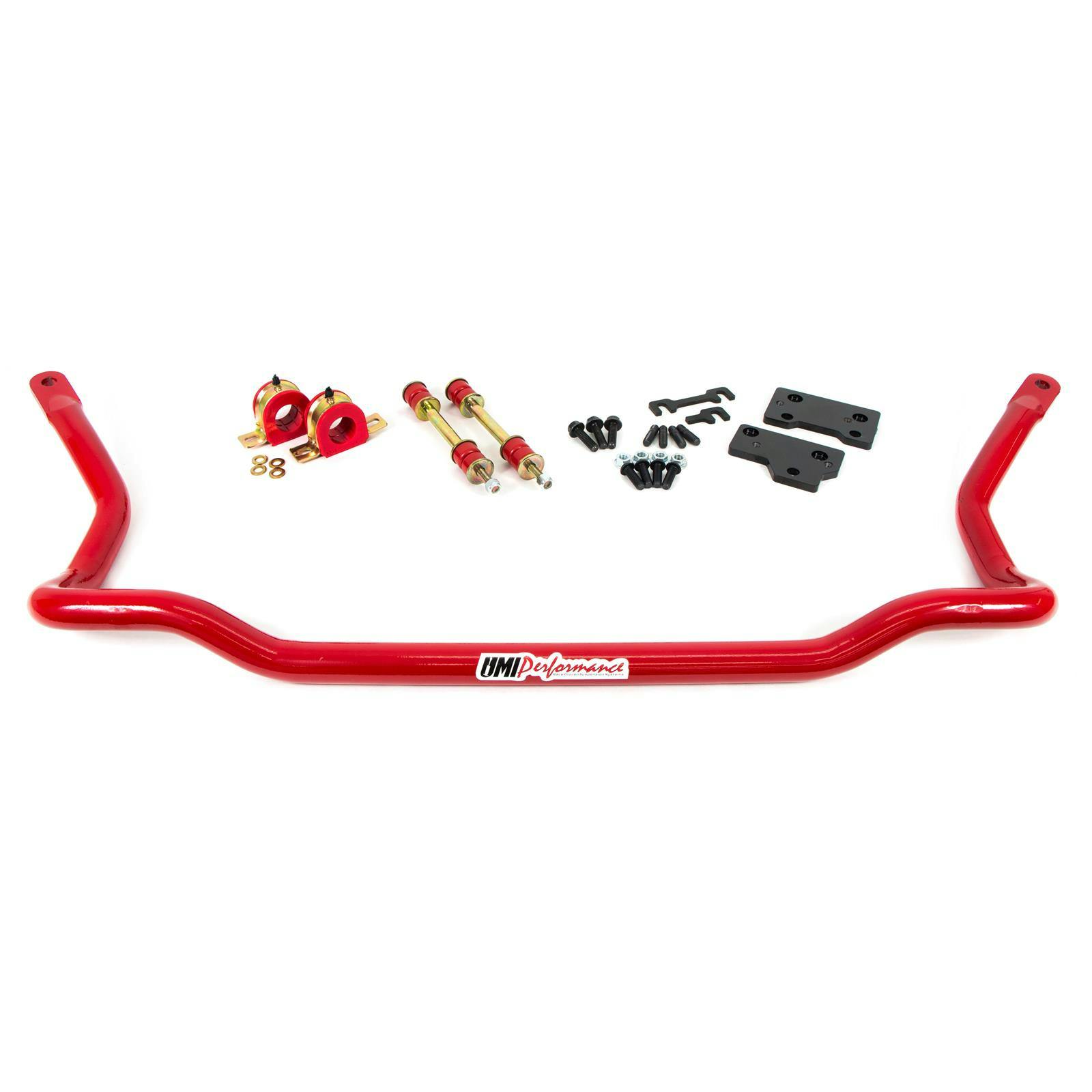 UMI 2117-R 82-92 F-Body Front Sway Bar, 1-3/8 Inch Solid, Red