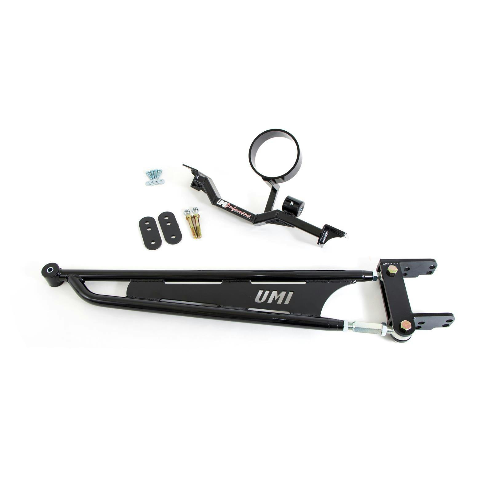 UMI 2203-B 93-02 F-Body Tunnel Mount, Torque Arm, LT Header,Black