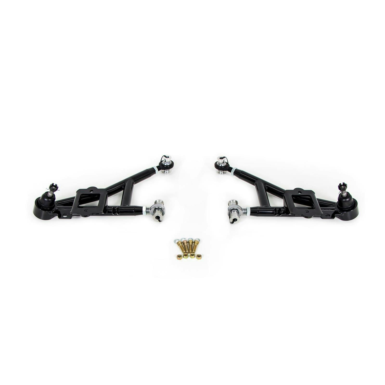 UMI 2300-B 93-02 F-Body Front Adj. Lower A-Arms Chromoly, Black