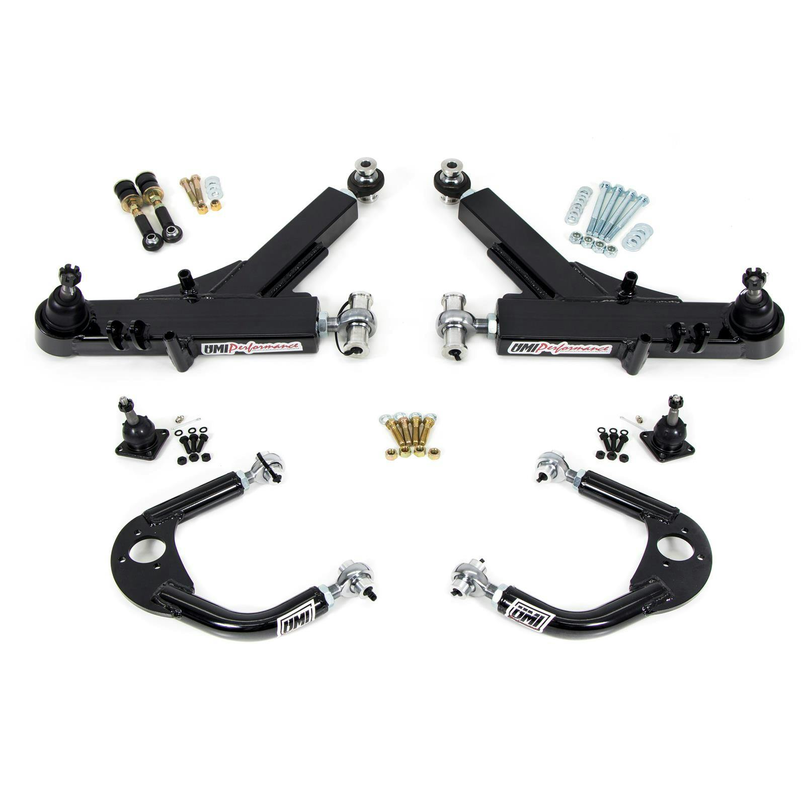 UMI 230910-B 93-02 F-Body Front Adj. A-Arm Kit, Road Race, Black