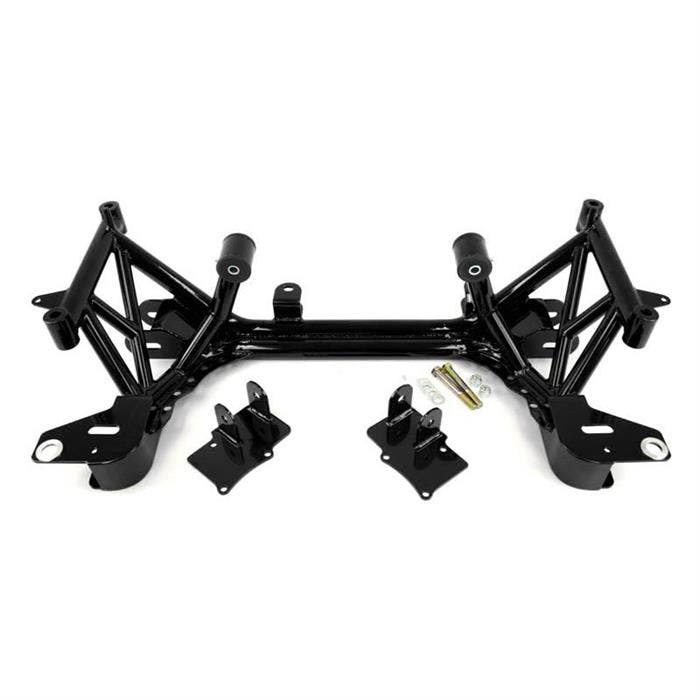 UMI 2324-B 93-02 F-Body K-Member, Road Race, Motor Mounts, Black