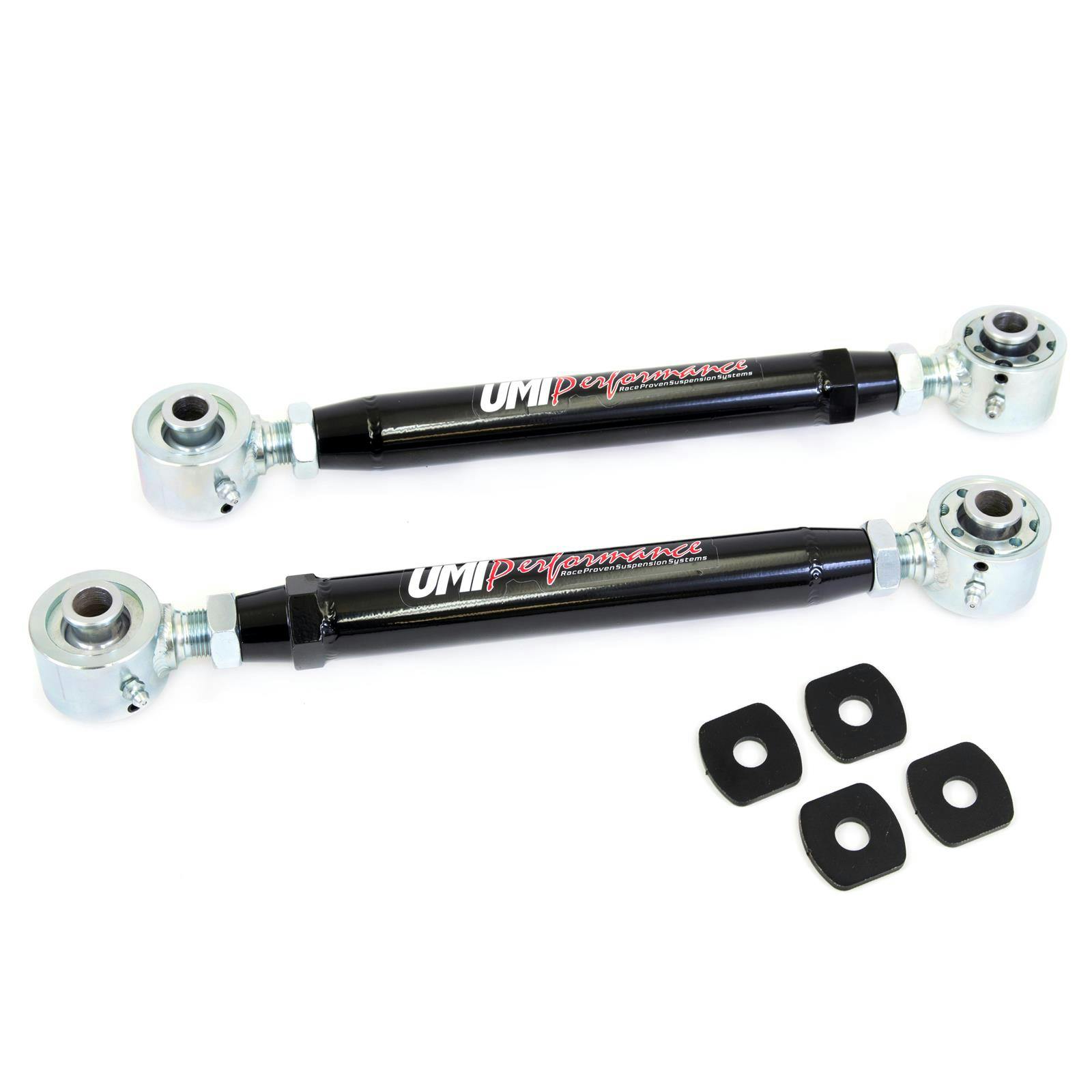 UMI 2524-B 08-09 G8, 10-14 Camaro Toe Rods, Adj, Roto-Joint,Black