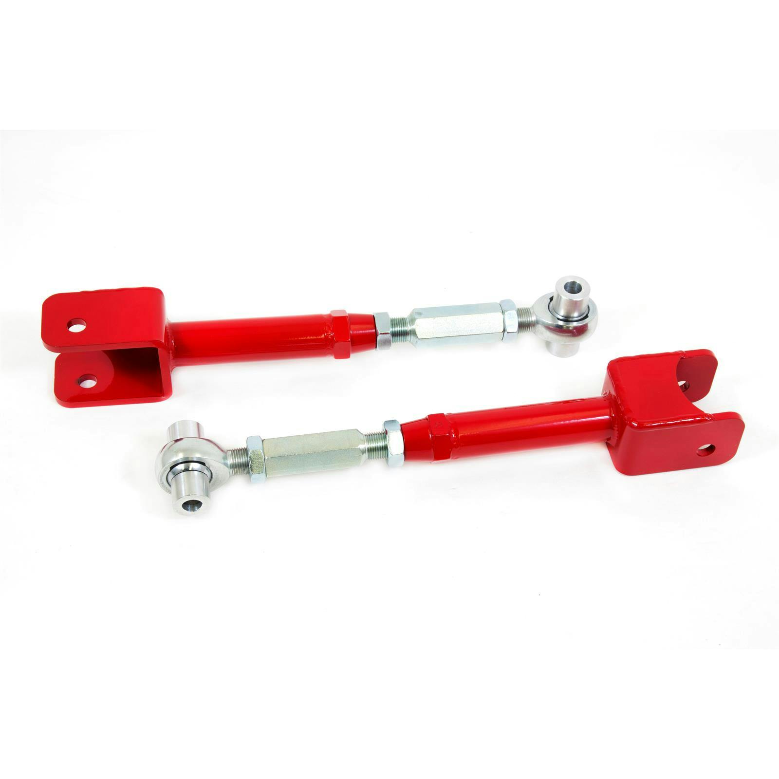 UMI 2527-R 08-09 G8, 10-14 Camaro Trailing Arms, Adj,Rod End, Red