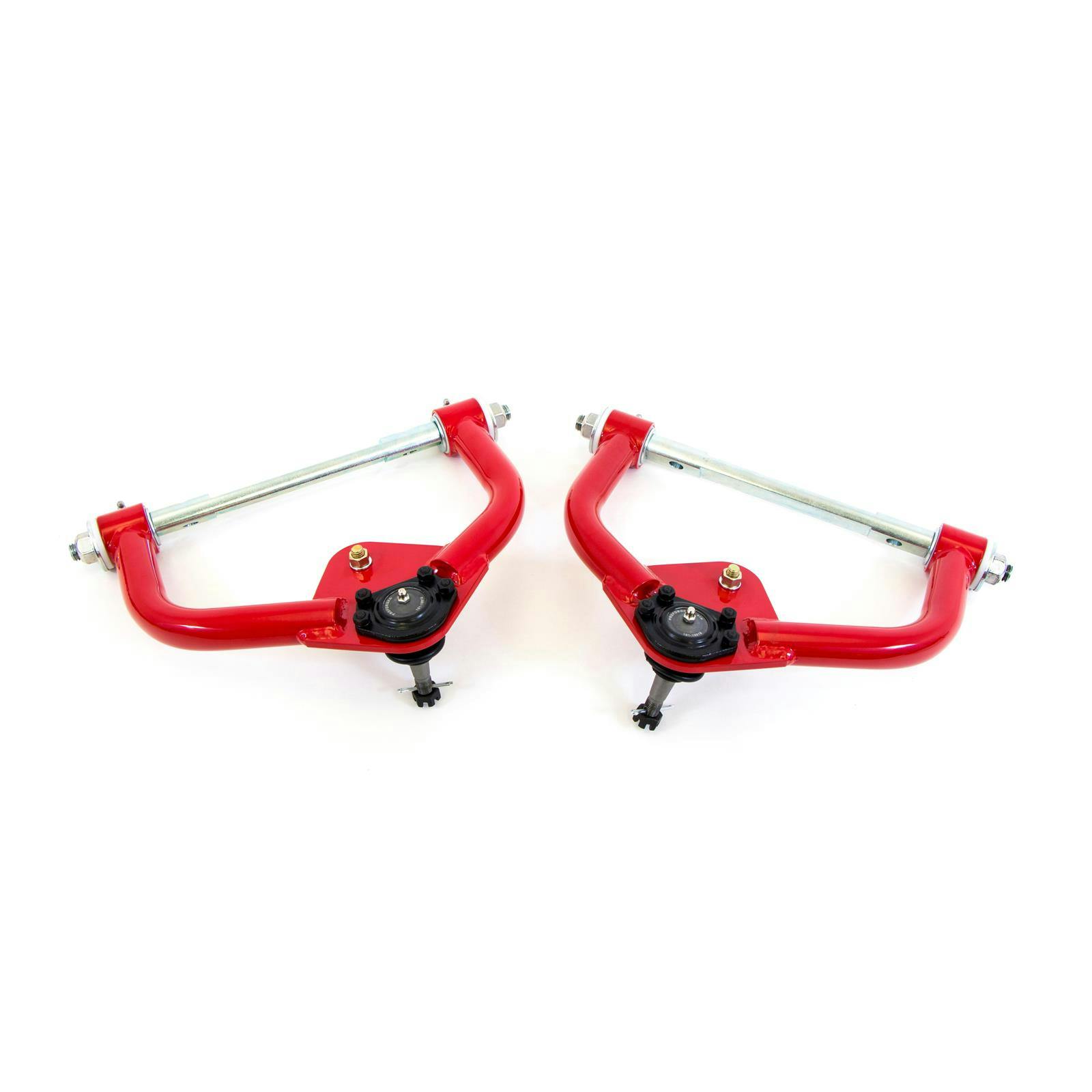 UMI 2653-1-R 70-81 F-Body Upper A-Arms, Tall Ball Joints, Red