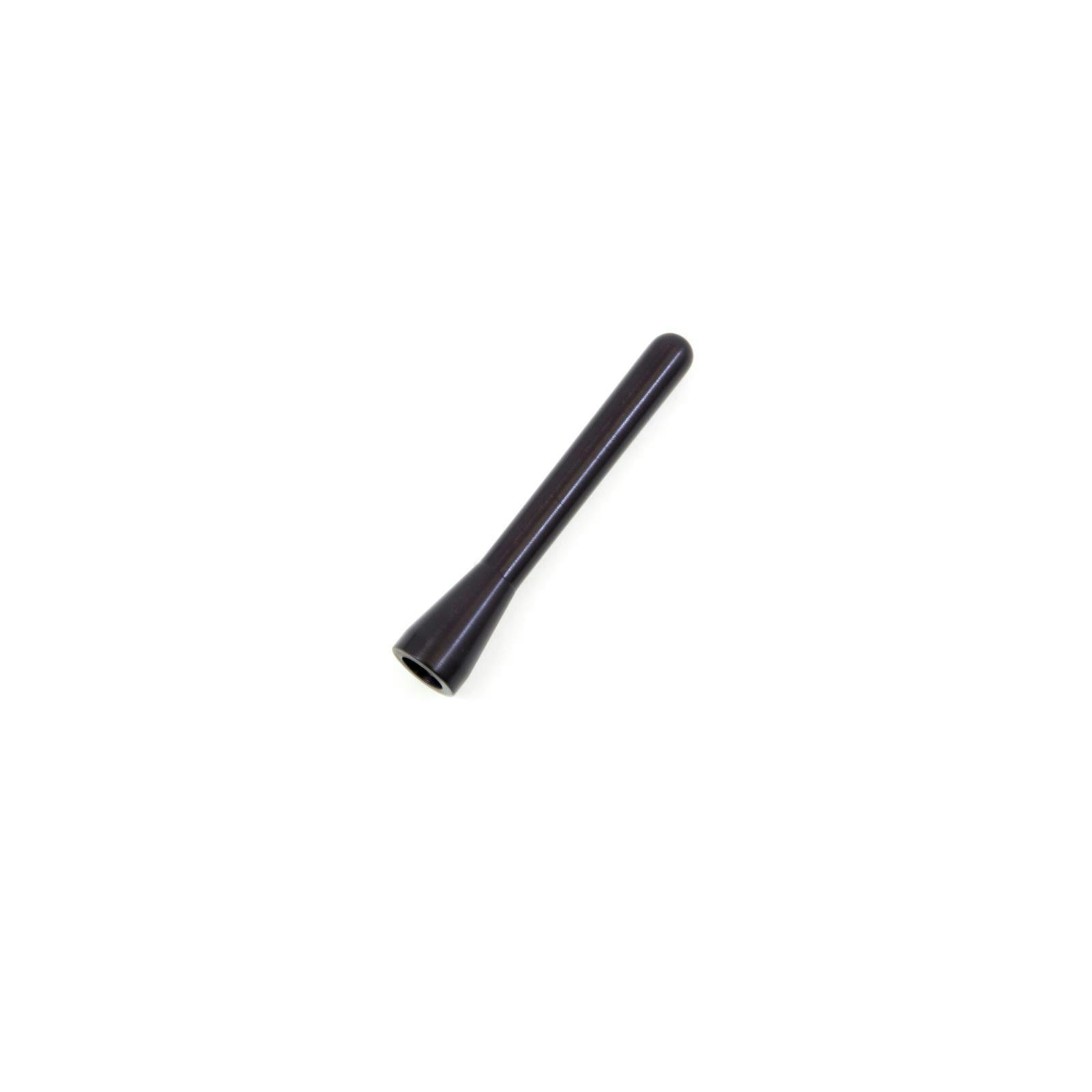 UMI 2996 82-02 Camaro 3.5 Inch Short Antenna, Aluminum, Black