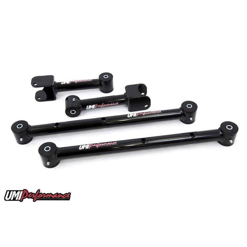 UMI 301516-B 78-88 G-Body Tubular Control Arm Kit, Poly, Black