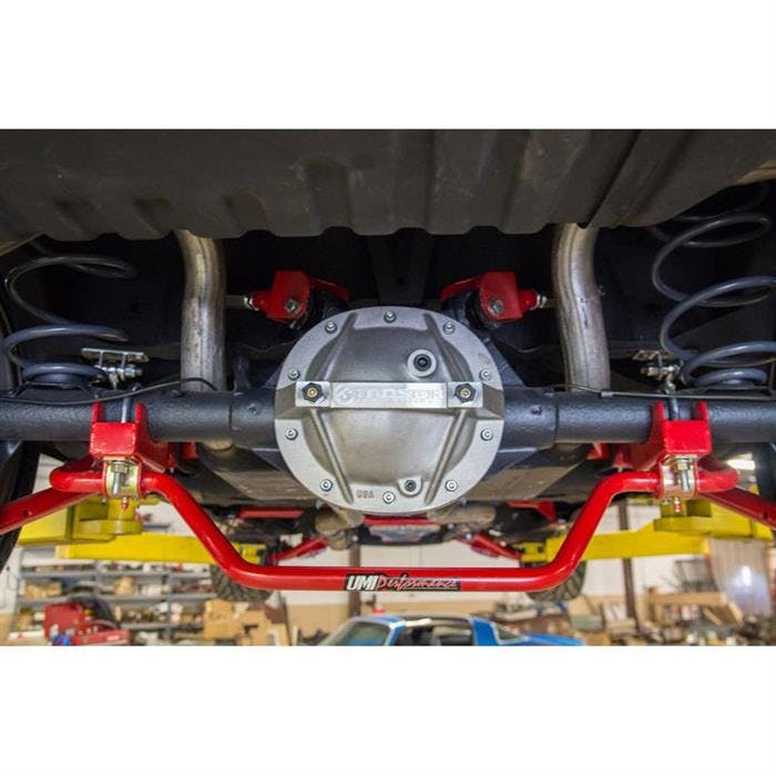 UMI 302500-R 78-88 G-Body Adj. Upper Control Arms, Poly, Red