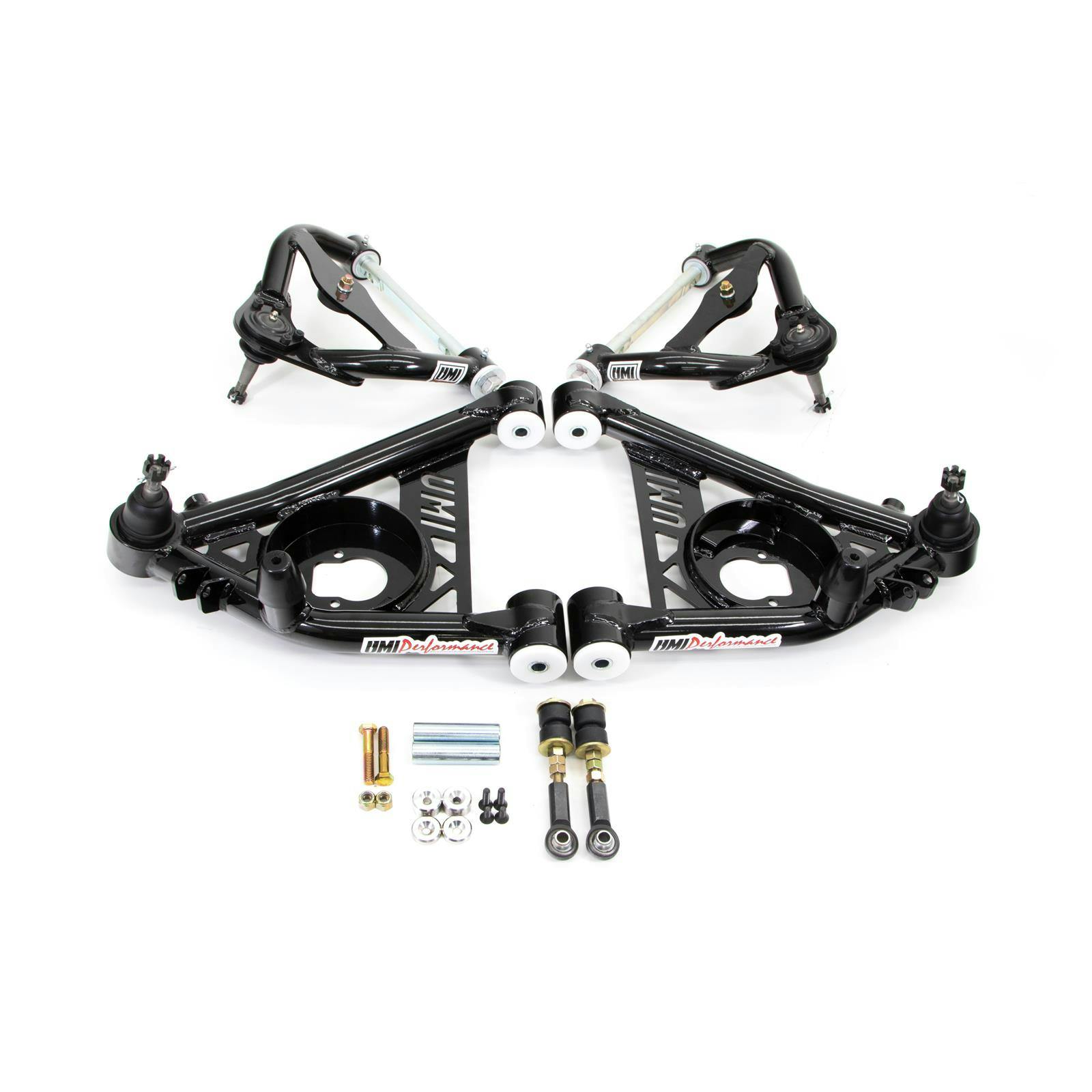 UMI 303233-1-B 78-88 G-Body/S10 Tubular Front A-Arms,Delrin,Black