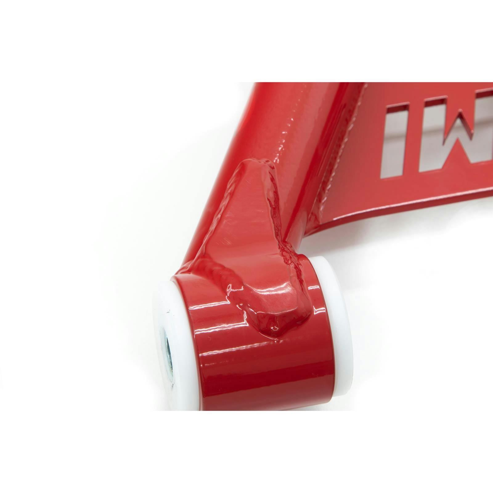 UMI 303233-1-R 78-88 G-Body/S10 Tubular Front A-Arms, Delrin, Red