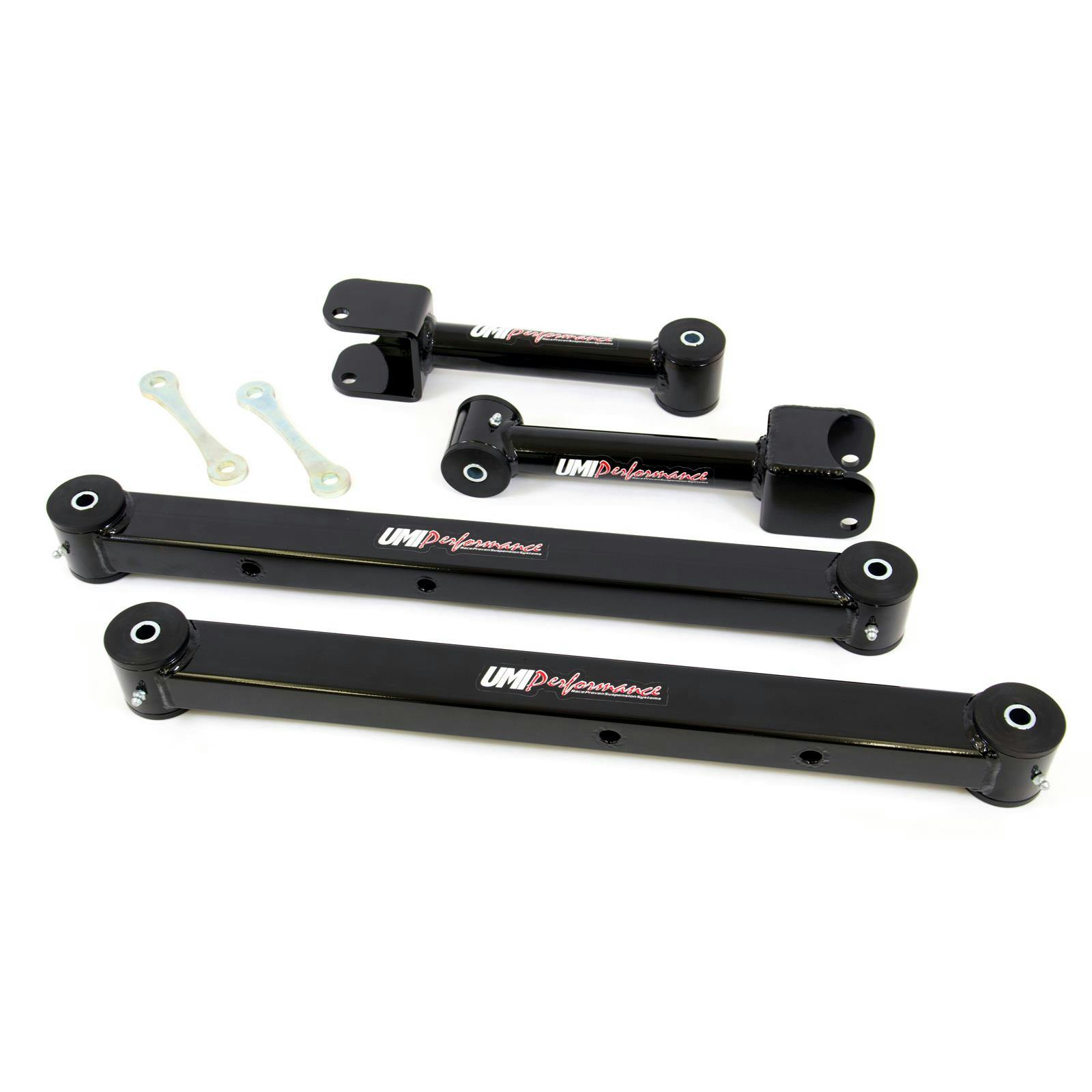 UMI 361516-B 78-96 B-Body Upper & Lower Control Arm Kit, Black