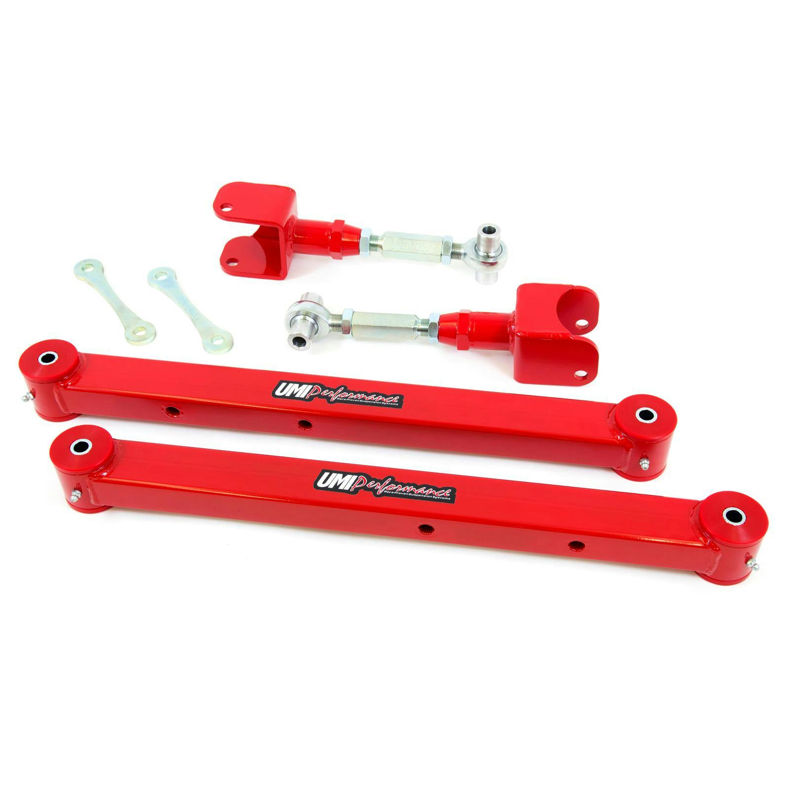 UMI 361517-R 78-96 B-Body Boxed Lower & Adj. Upper Arms, Red