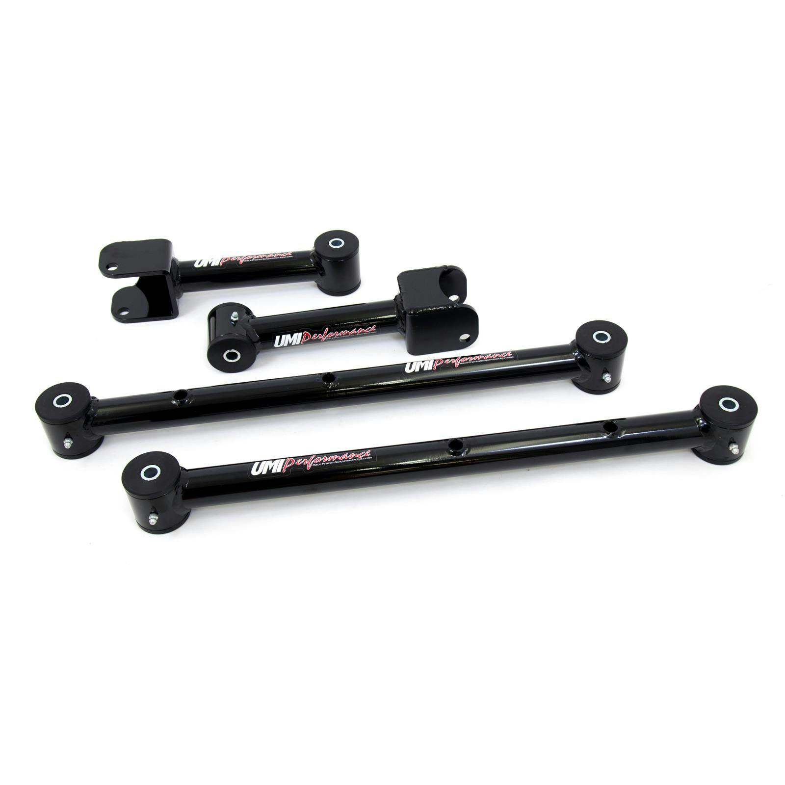 UMI 401516-B 68-72 A-Body Tubular Upper/Lower Control Arms, Black