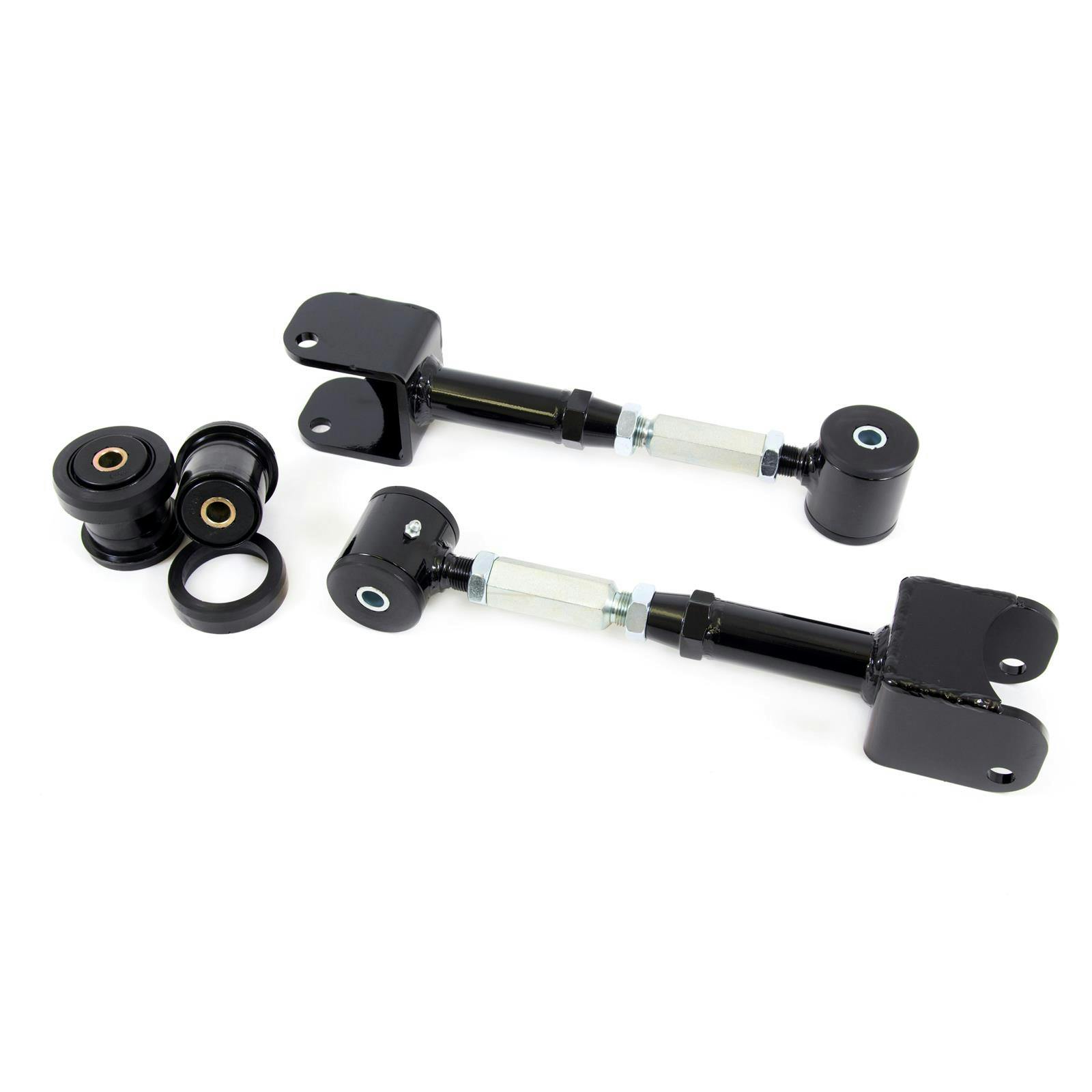 UMI 402600-B 65-67 A-Body Adj. Upper Control Arms, Poly, Black