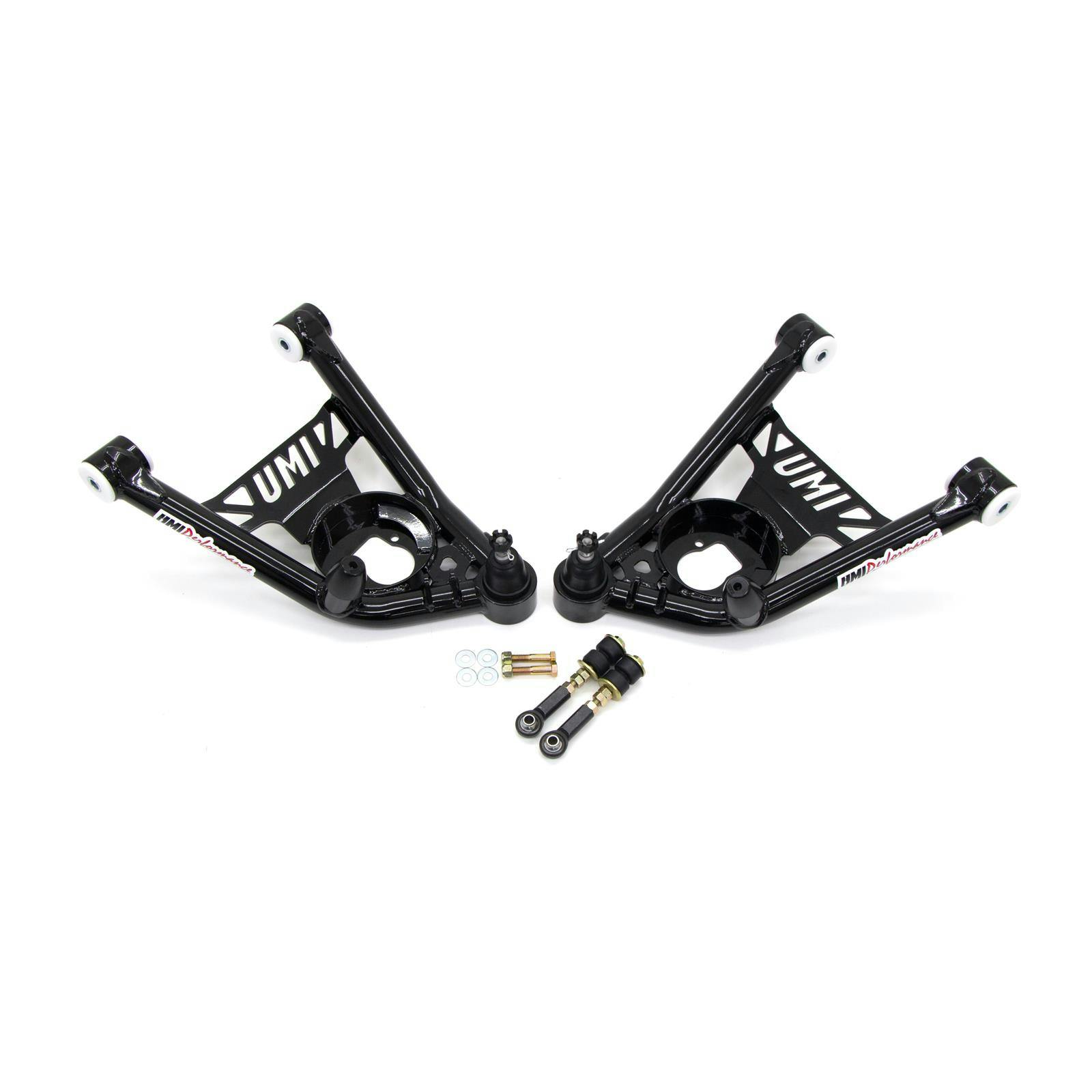 UMI 4032-1-B 64-72 A-Body Tubular Lower A-Arms, Delrin, Black