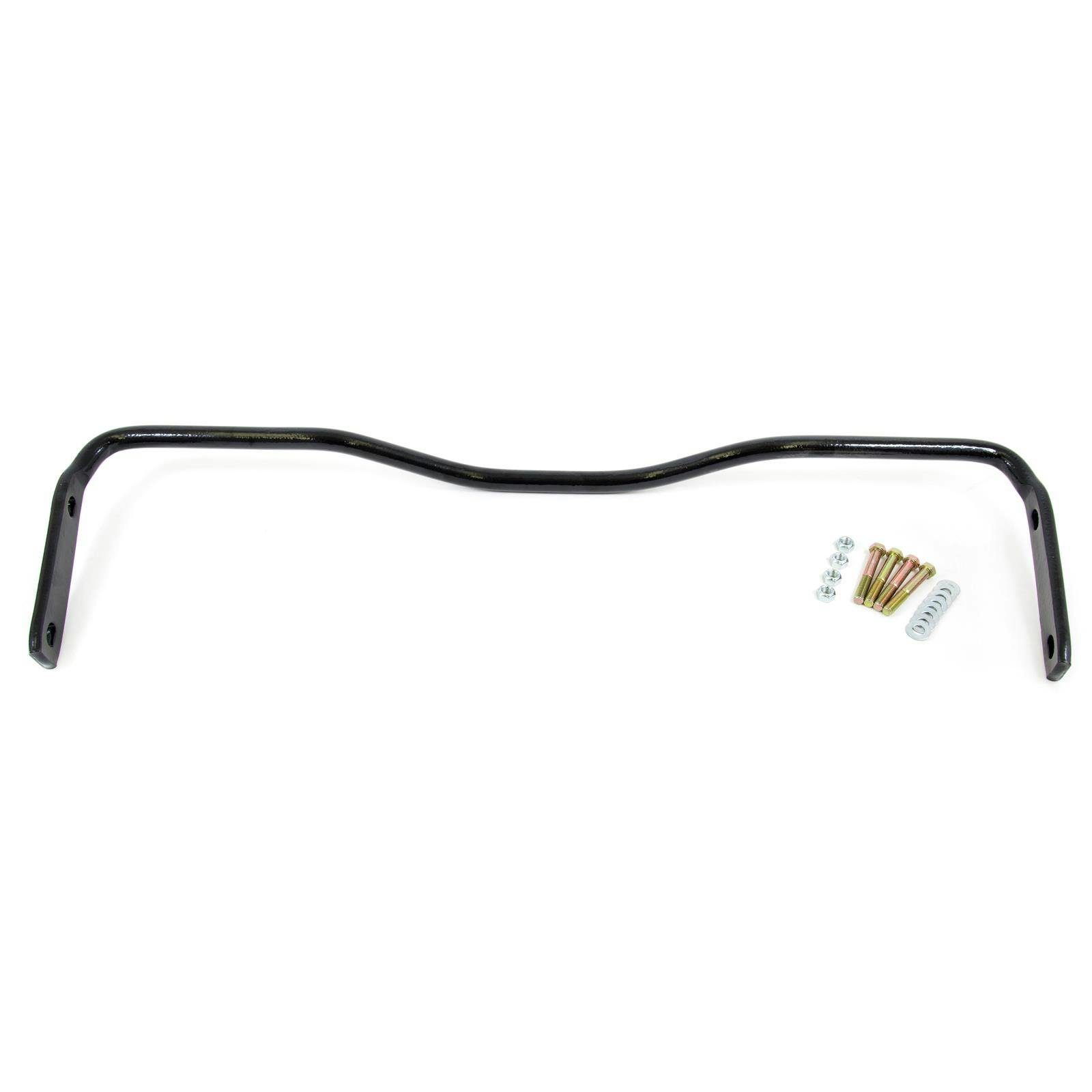 UMI 4034-B 64-72 A-Body 1 Inch Solid CrMo Rear Sway Bar, Black