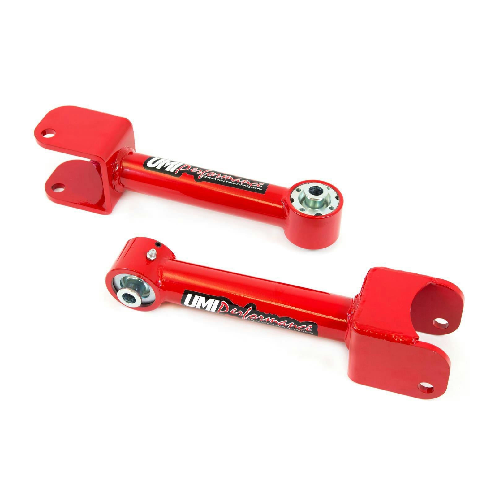 UMI 4036-R 68-72 A-Body Non Adj. Upper Control Arms, Roto, Red