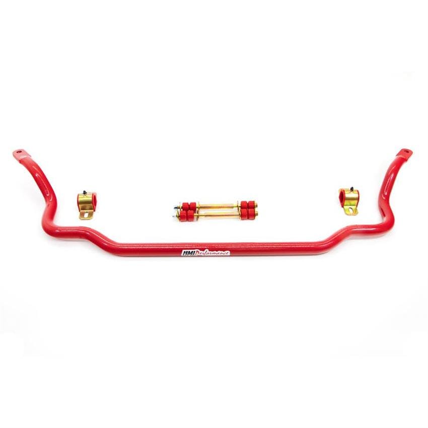 UMI 4067-R 64-81 A/F-Body Front Sway Bar, 1-5/16 Inch Solid, Red