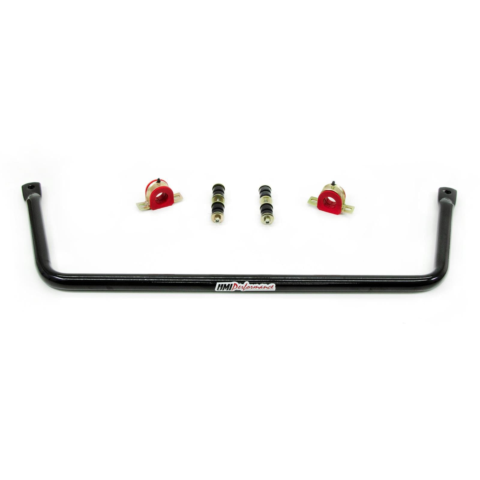 UMI 6440-B 73-87 C10 Front 1-3/8 Inch Sway Bar w/ Hardware, Black