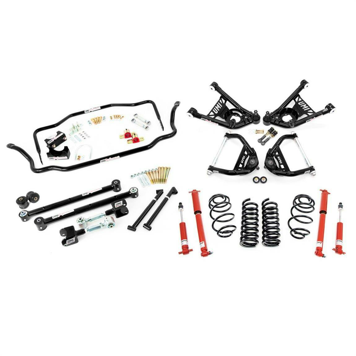 UMI ABF806-2-B 68-72 A-Body Stage 3.5 Kit, 2 Inch Lower, Black