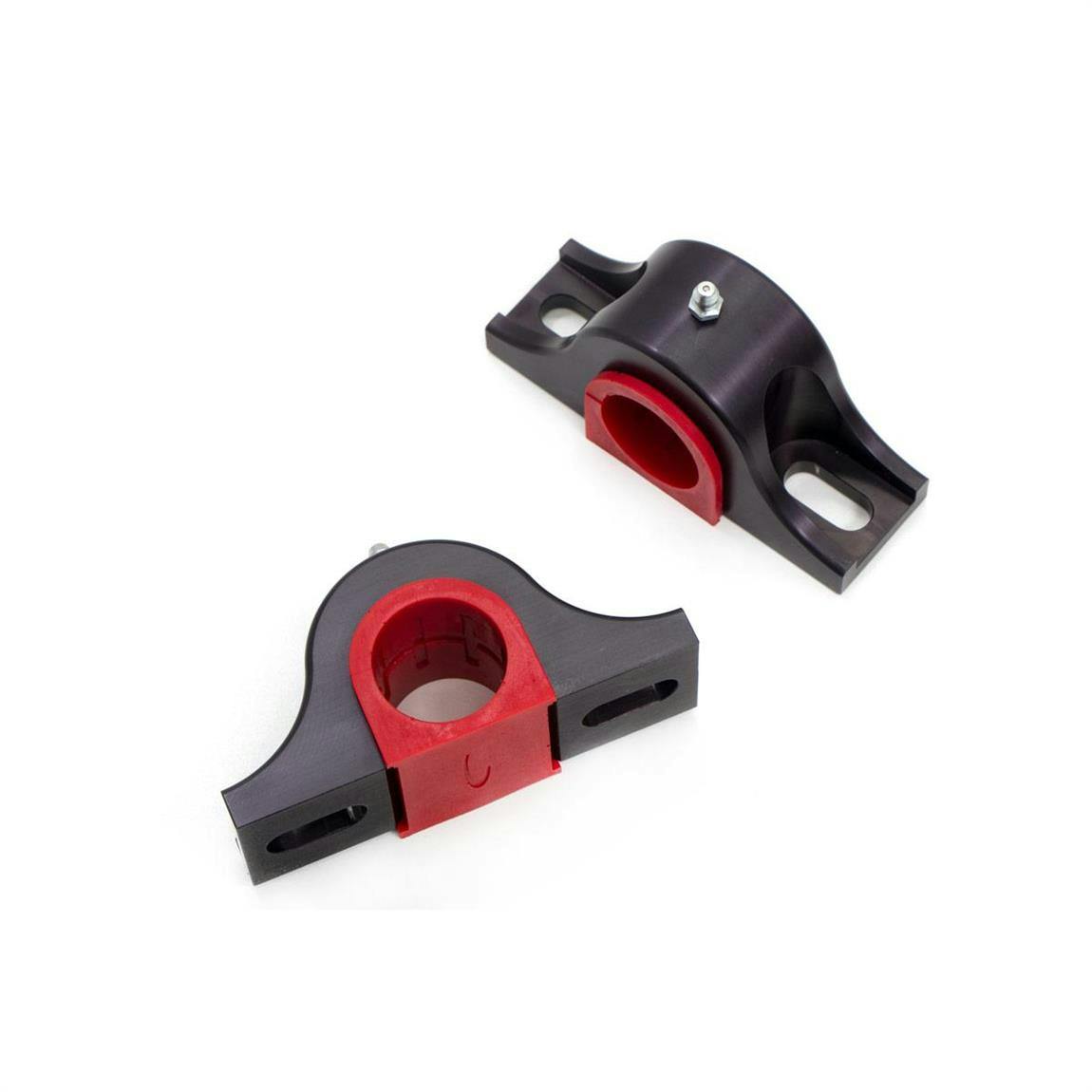 UMI 90066-R Billet Aluminum Front Sway Bar Mounts 1-5/16, Red