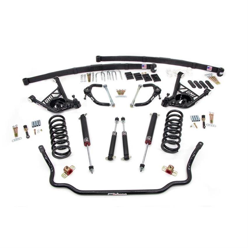 UMI FBF003-B 70-81 F-Body Stage 3 Handling Kit,2 Inch Lower,Black