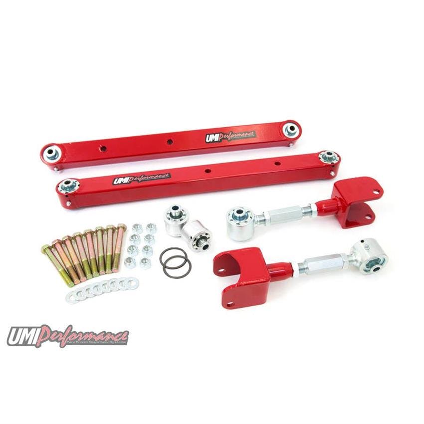 UMI GBR024-R 78-88 G-Body Pro-Touring Rear Suspension Kit, Red