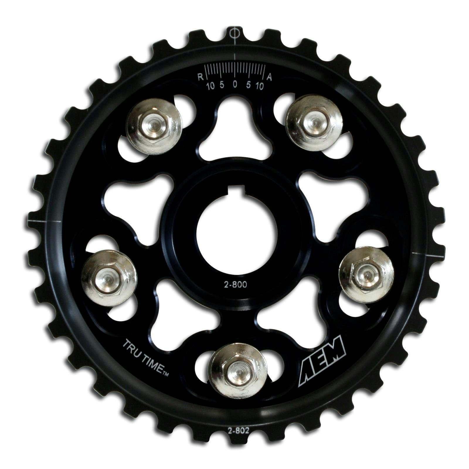 AEM 23-802BK Tru-Time Adjustable Cam Gear