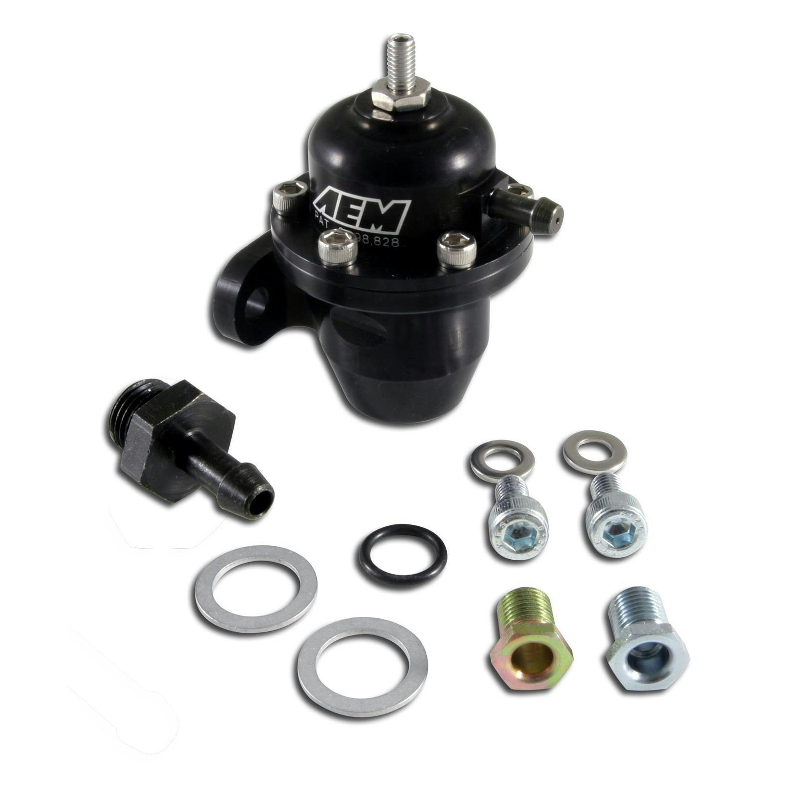 AEM 25-300BK Adj. Fuel Pressure Regulator